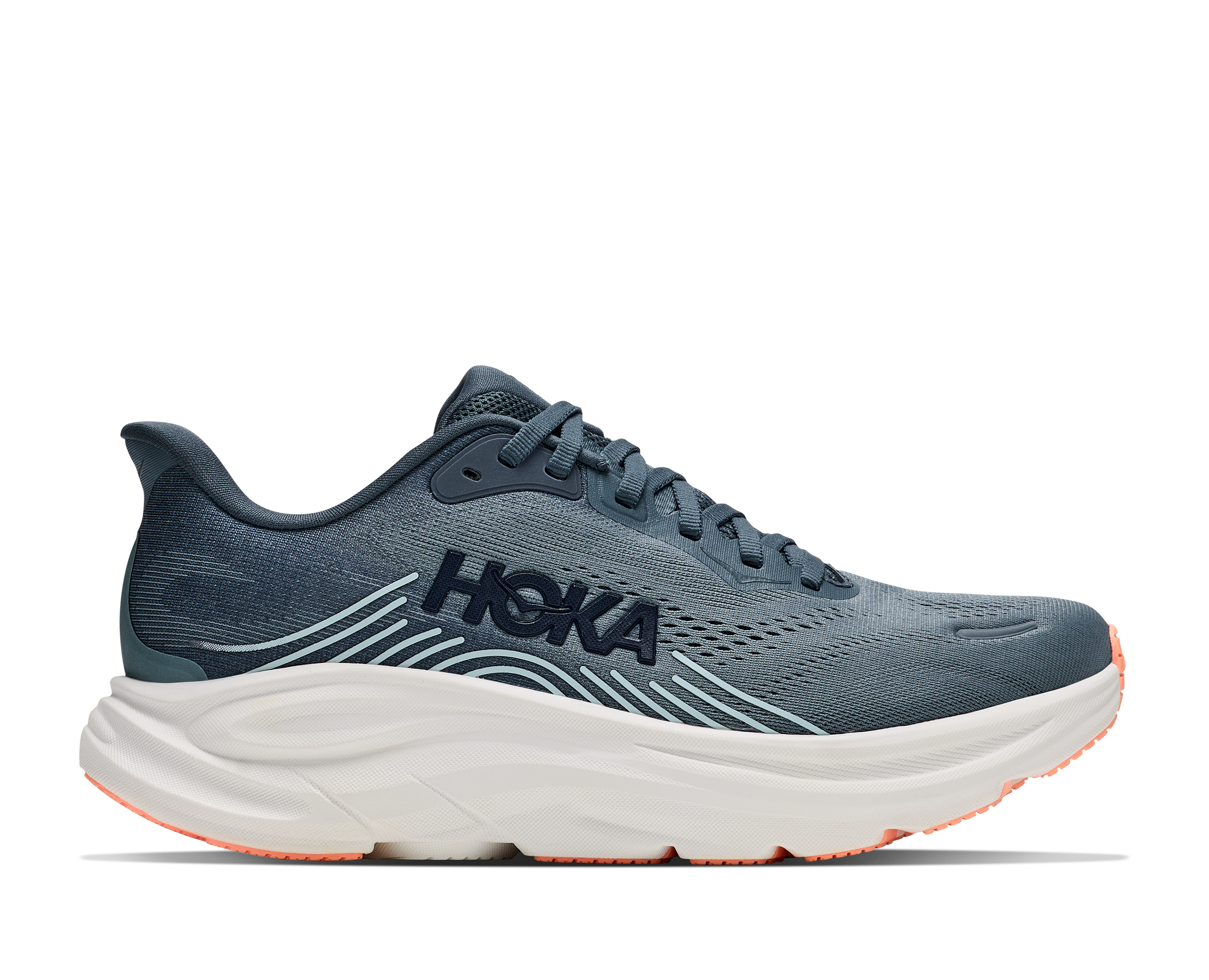 WOMEN'S CLIFTON 11 - WIDE - FADED NAVY/GLIMMERING BLUE