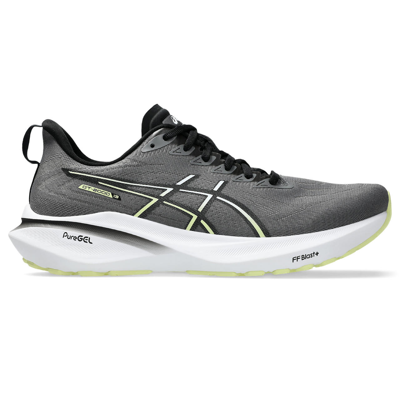 ASICS MEN'S GT-2000 13 - D - 022 CARBON/BLACK 7.0