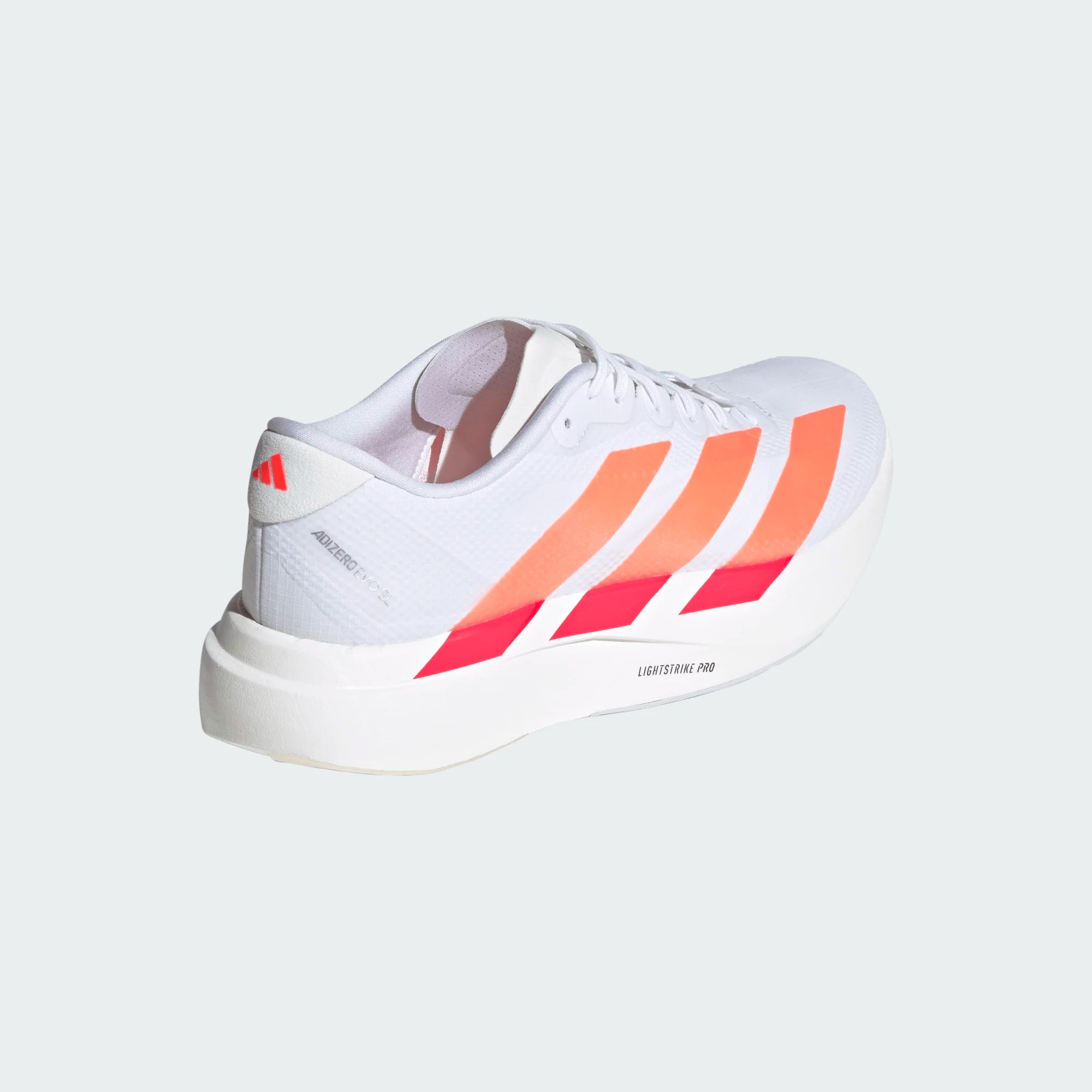 ADIDAS MEN'S ADIZERO EVO SL WOVEN - D - WHITE/RED