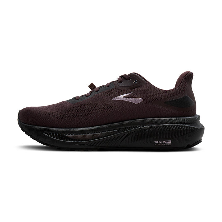 BROOKS WOMEN'S GHOST 18 GTX - B - RAISIN/BLACK
