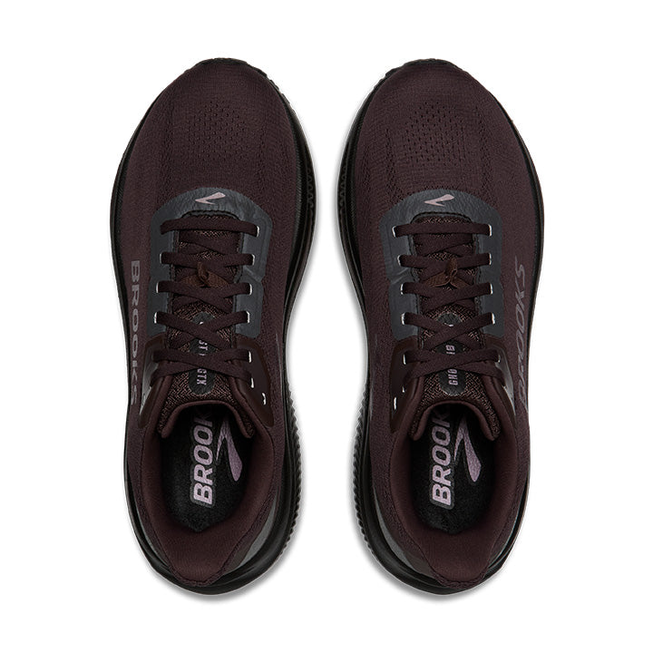 BROOKS WOMEN'S GHOST 18 GTX - B - RAISIN/BLACK
