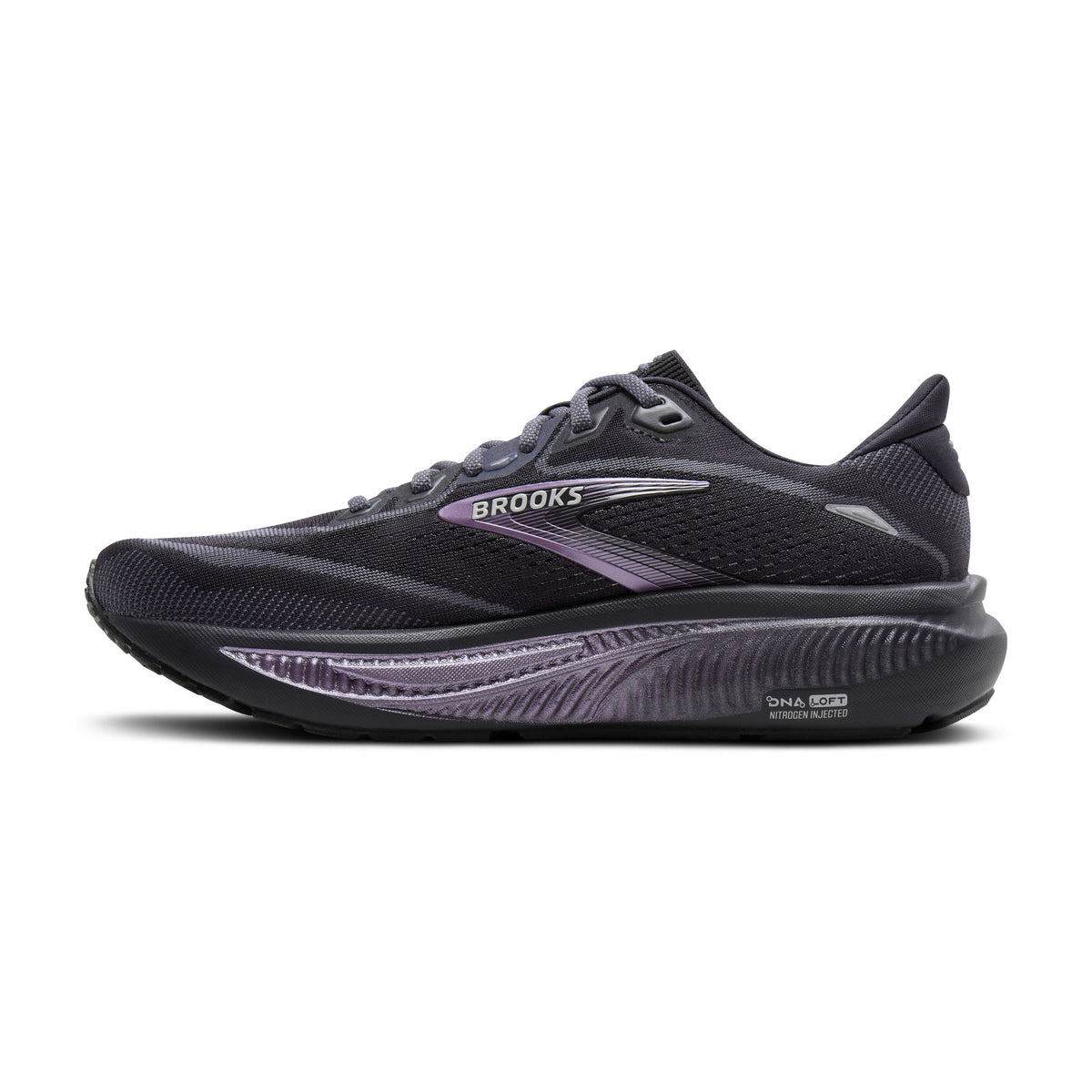 WOMEN'S GHOST 18 - WIDE D - EBONY/FOLKSTONE/METALLIC