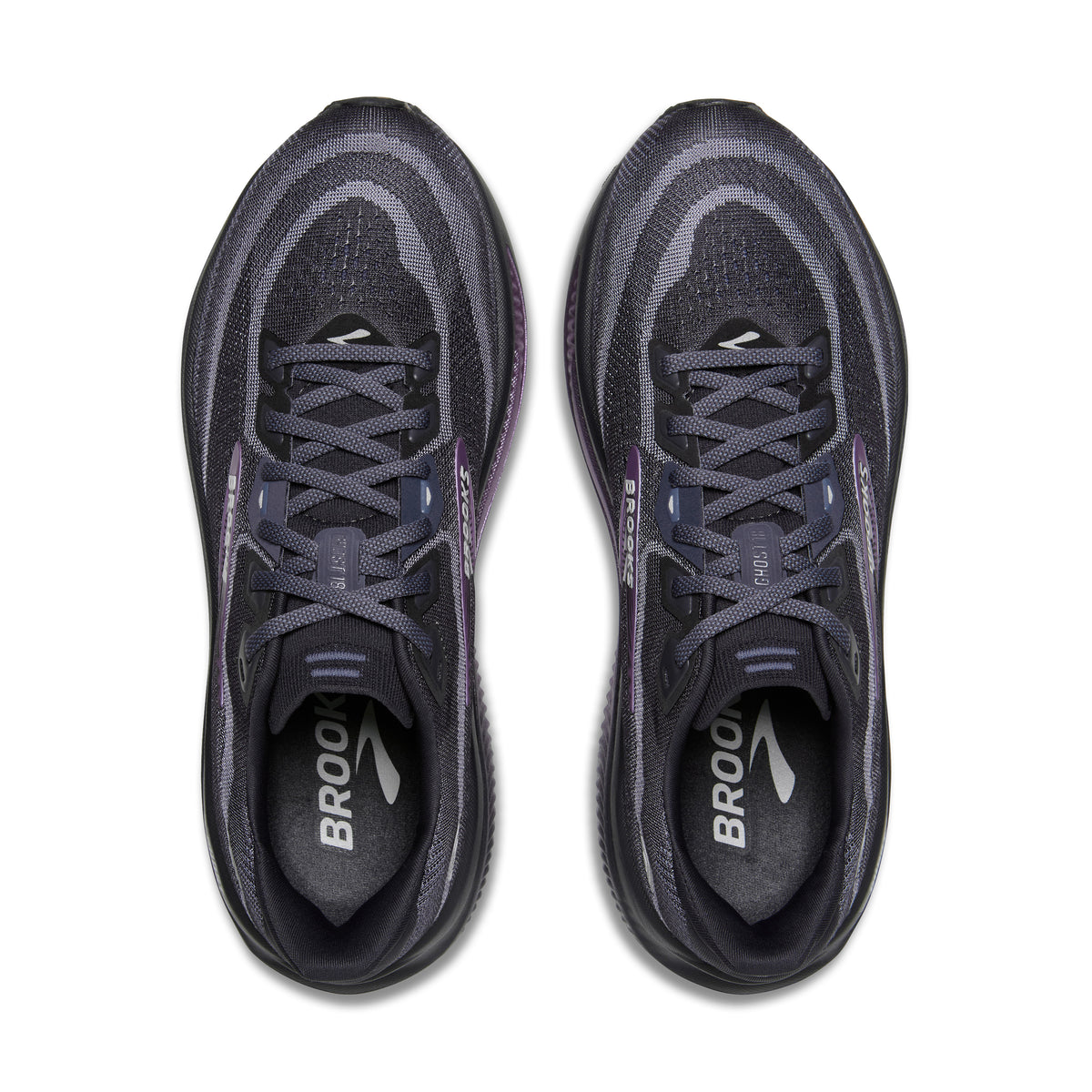 WOMEN'S GHOST 18 - WIDE D - EBONY/FOLKSTONE/METALLIC