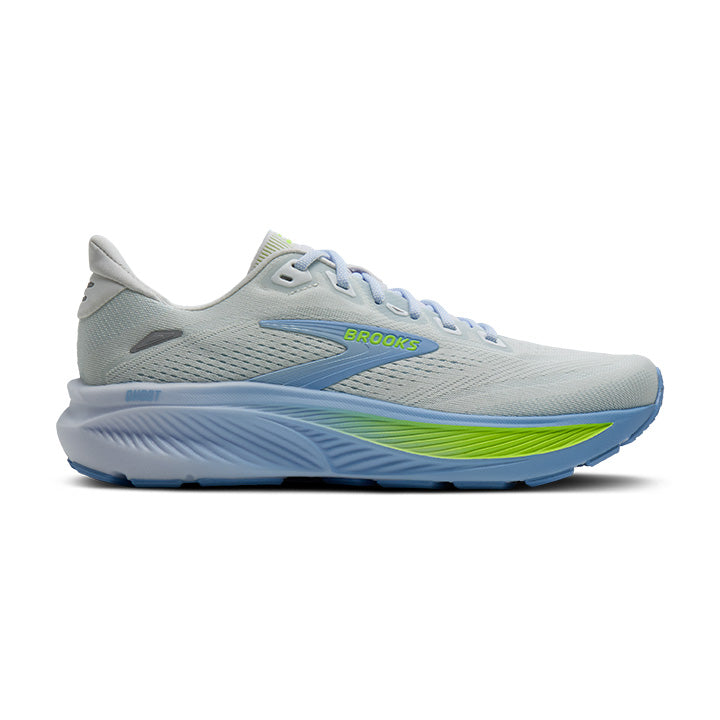 BROOKS WOMEN'S GHOST 18 - B - WHITE/OPEN AIR 157 WHITE/OPEN AIR/NIGHTLIFE