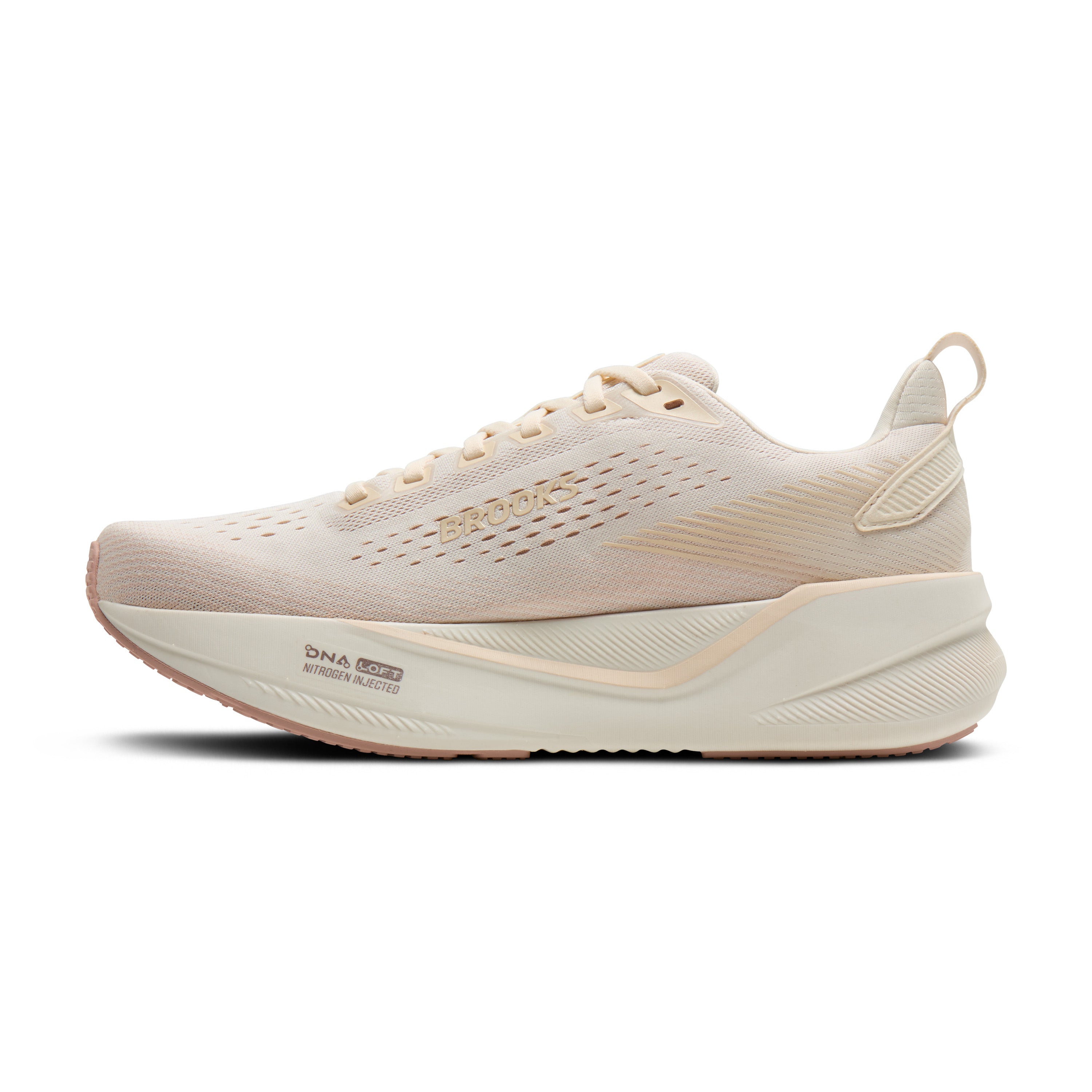 BROOKS WOMEN'S GHOST MAX 4 - B - ARCTIC WOLF/ROSE