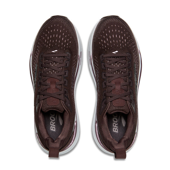 BROOKS WOMEN'S GHOST MAX 4 - B - RAISIN/PURPLE