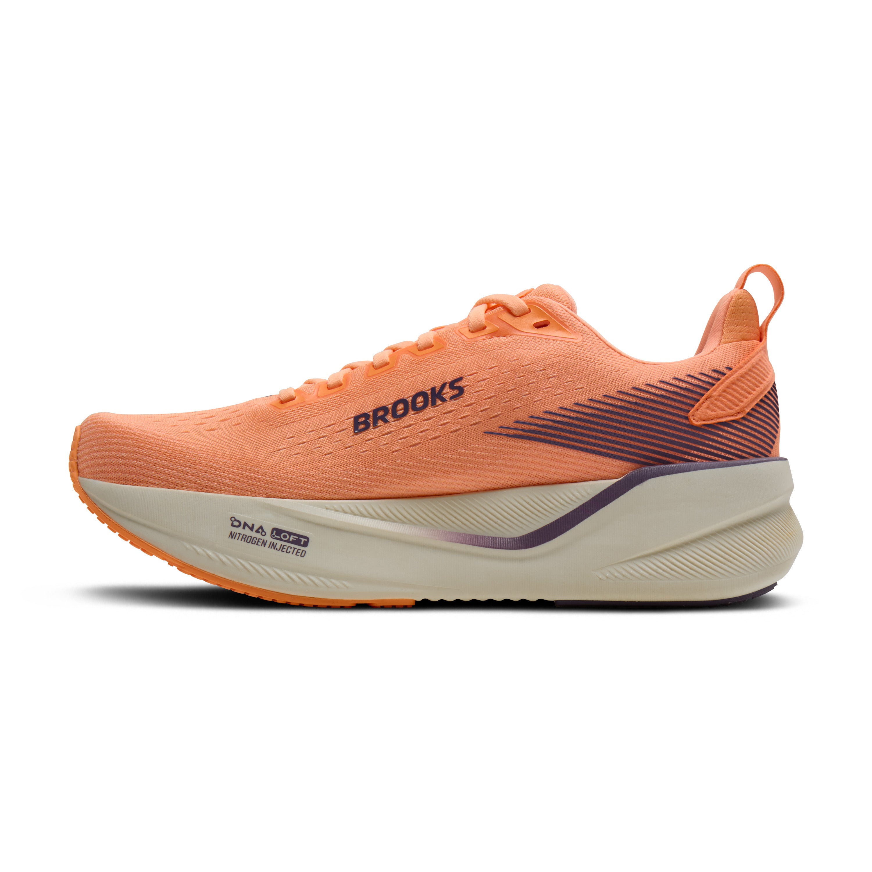 BROOKS WOMEN'S GHOST MAX 4 - CYBER PEACH/GRAPE