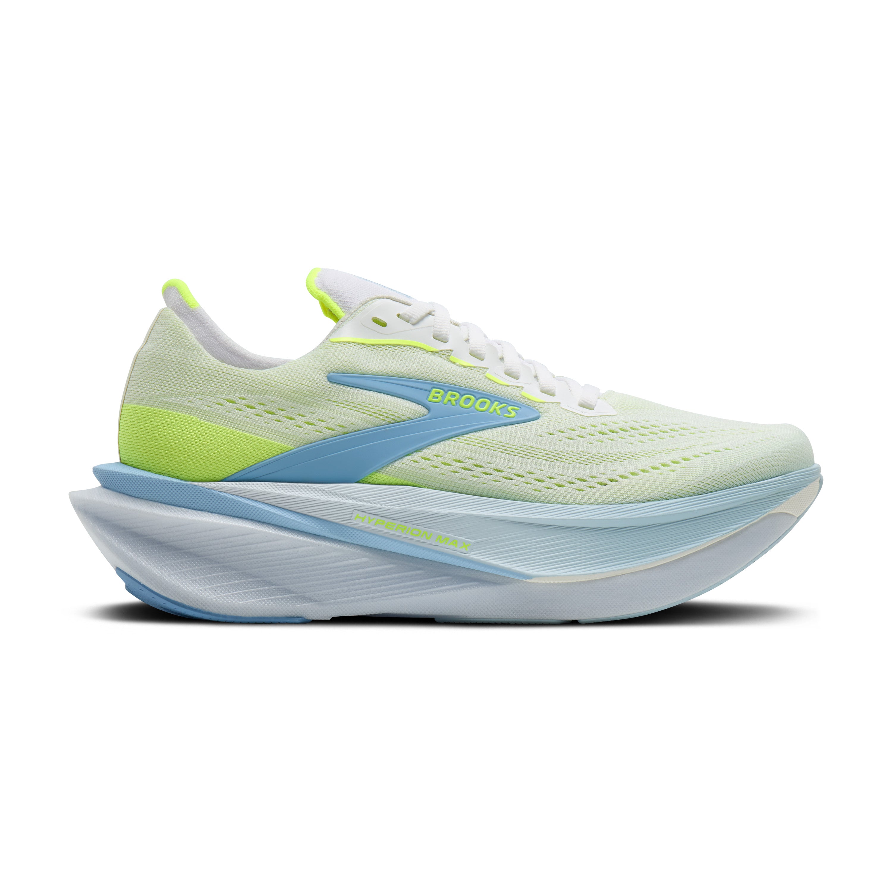 BROOKS WOMEN'S HYPERION MAX 4 130 WHITE/BLUE/NIGHTLIFE