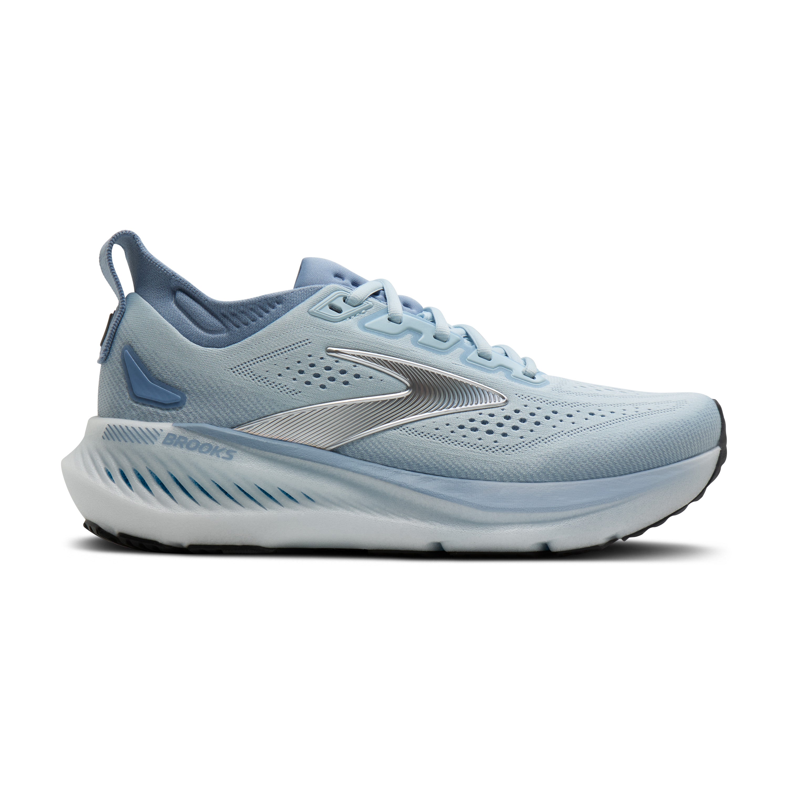 BROOKS WOMEN'S GLYCERIN GTS 23 - B - NANTUCKET BREEZE 487 NANTUCKET BREEZE/RAIN/CLEAR