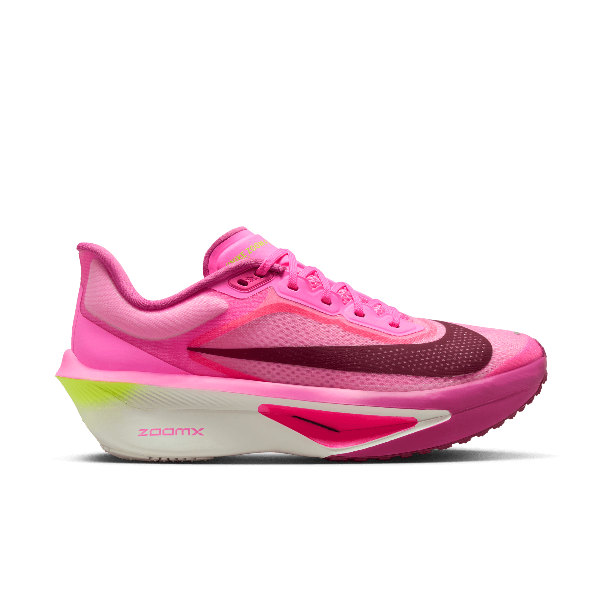 WOMEN'S ZOOM FLY B PINK SPELL/BORDEAUX Performance Running
