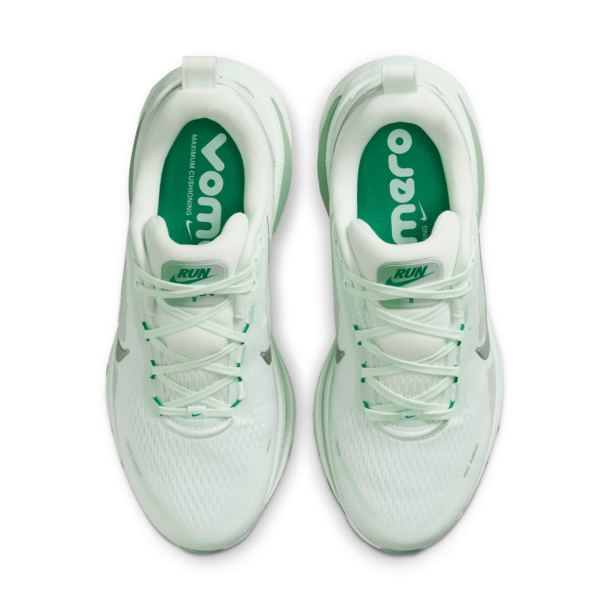NIKE WOMEN'S VOMERO 18 - B - BARELY GREEN/METALLIC SILVER