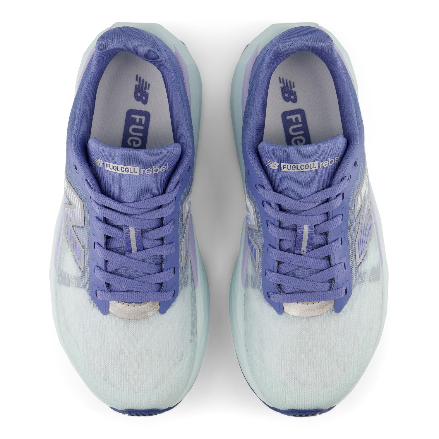 NEW BALANCE WOMEN'S FUELCELL REBEL V5 - B - FAIRWEATHER BLUE