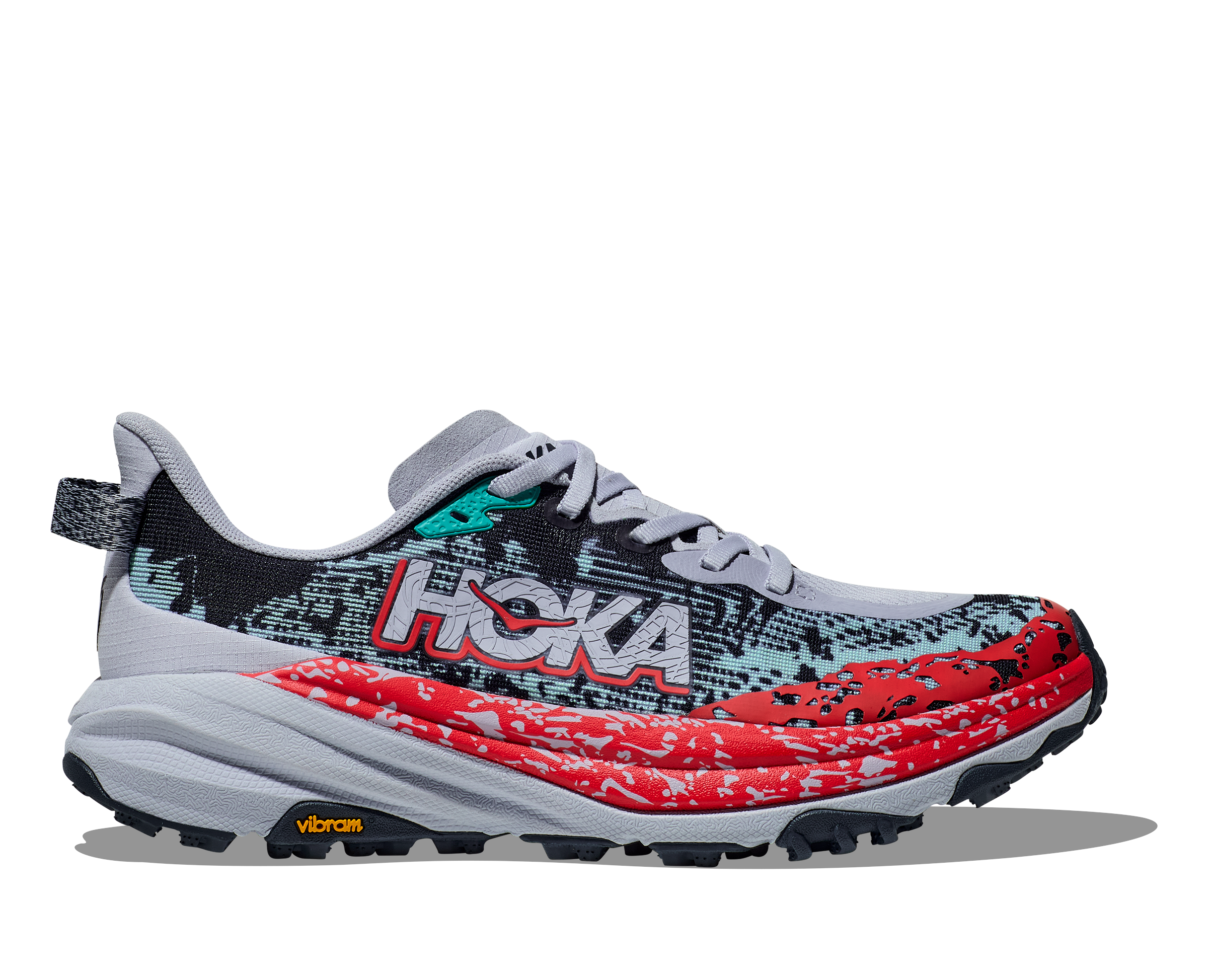 HOKA MEN'S SPEEDGOAT 6 - D - GKS GULL/STORMY SKIES 7.0