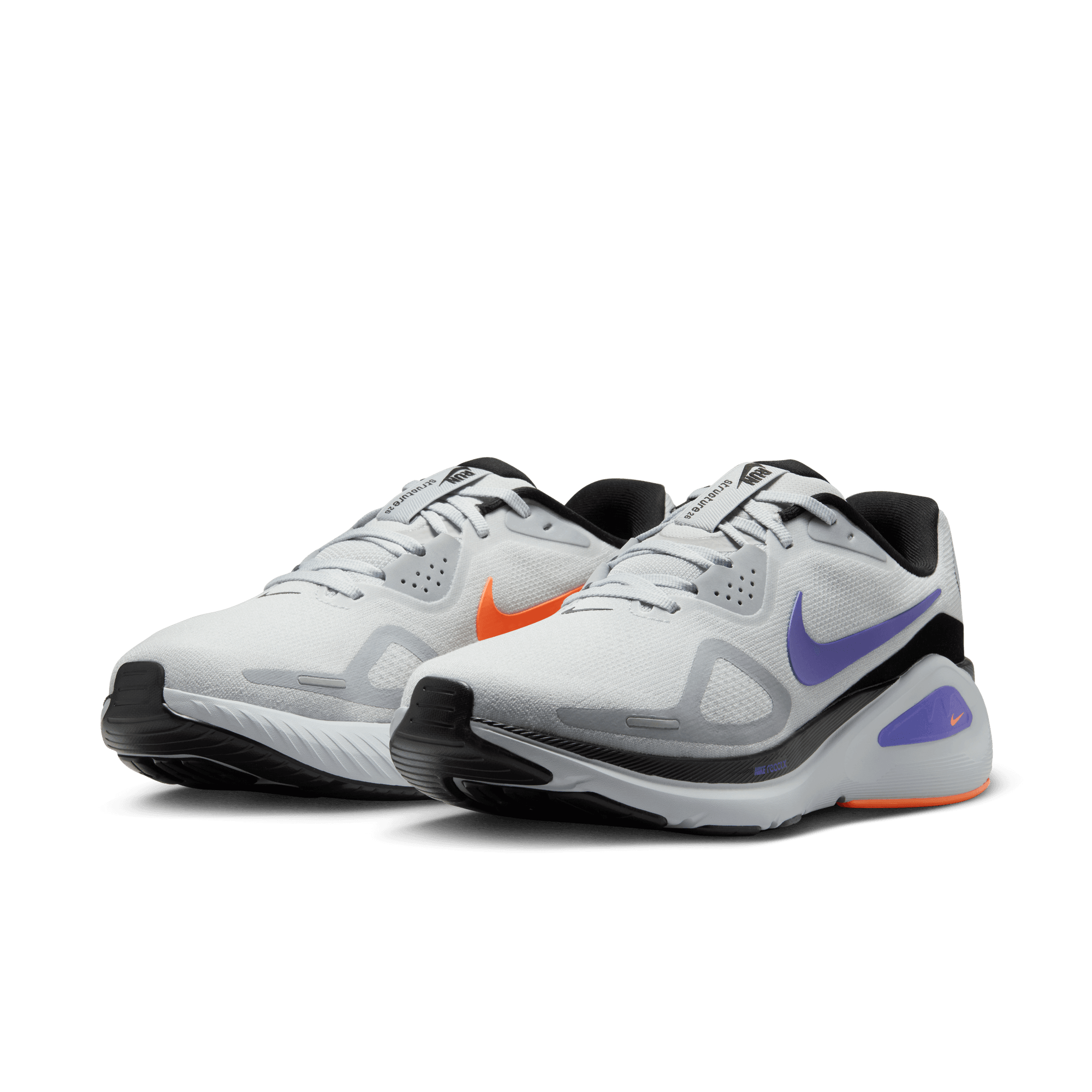 NIKE MEN'S STRUCTURE 26 - D - PURE PLATINUM/PERSIAN VIOLET