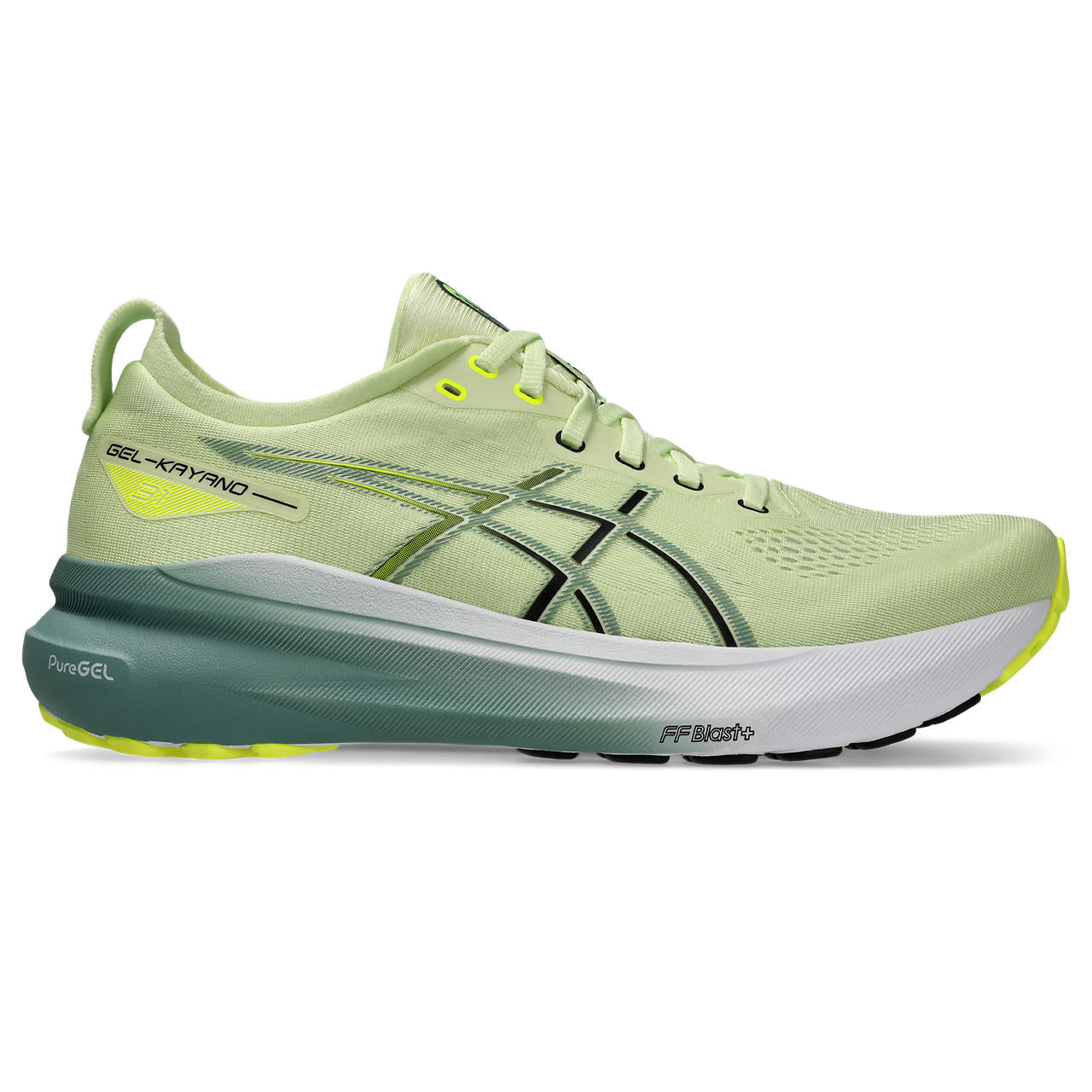 ASICS MEN'S KAYANO 31 - D - 300 COOL MATCHA/LIGHT CELADON 7.0