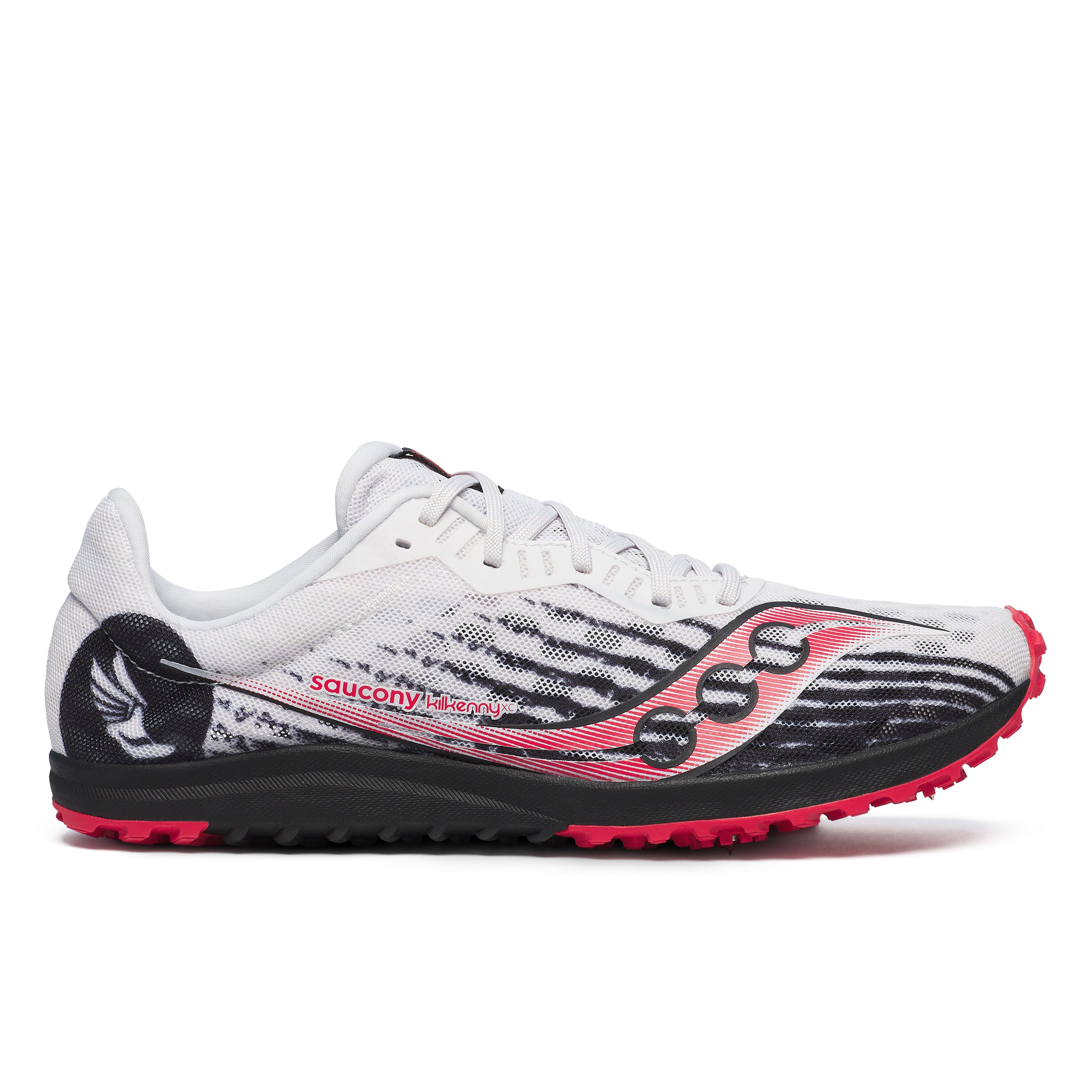 SAUCONY WOMEN'S KILKENNY XC 9 - 200 WHITE/BLACK 5.0