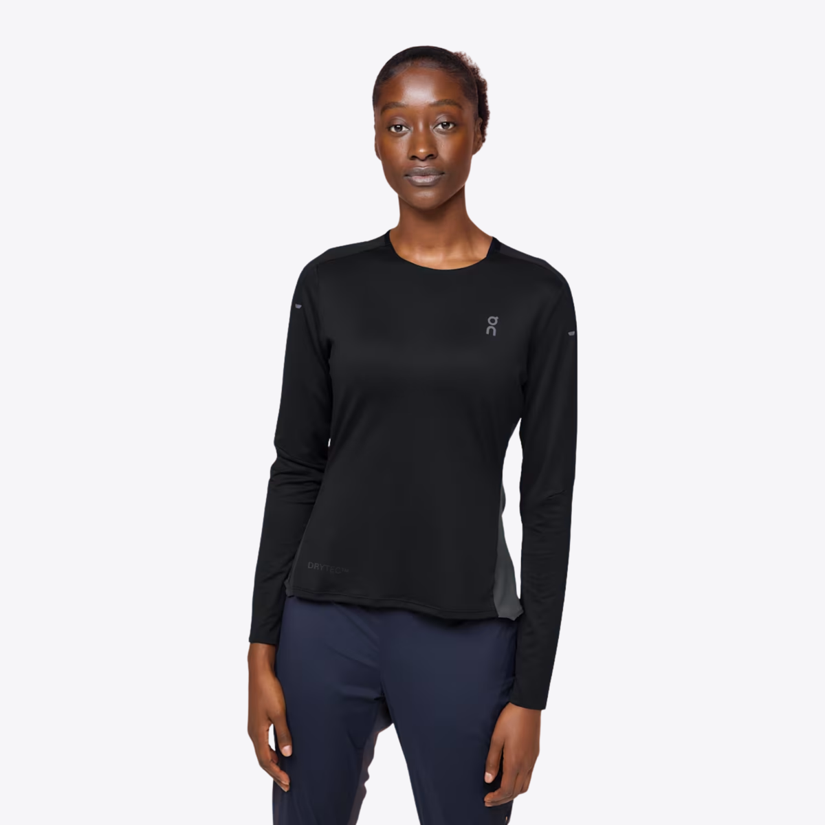 WOMEN'S PERFORMANCE LONG T - BLACK/ECLIPSE