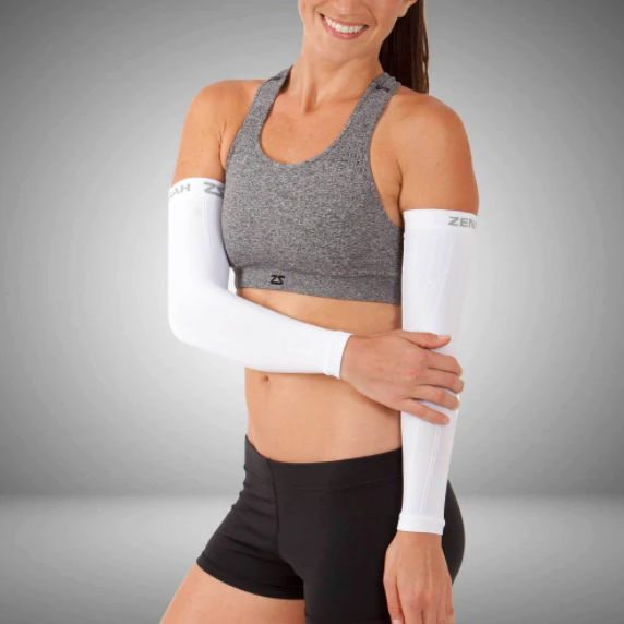 ZENSAH ZENSAH ARM SLEEVE WHITE