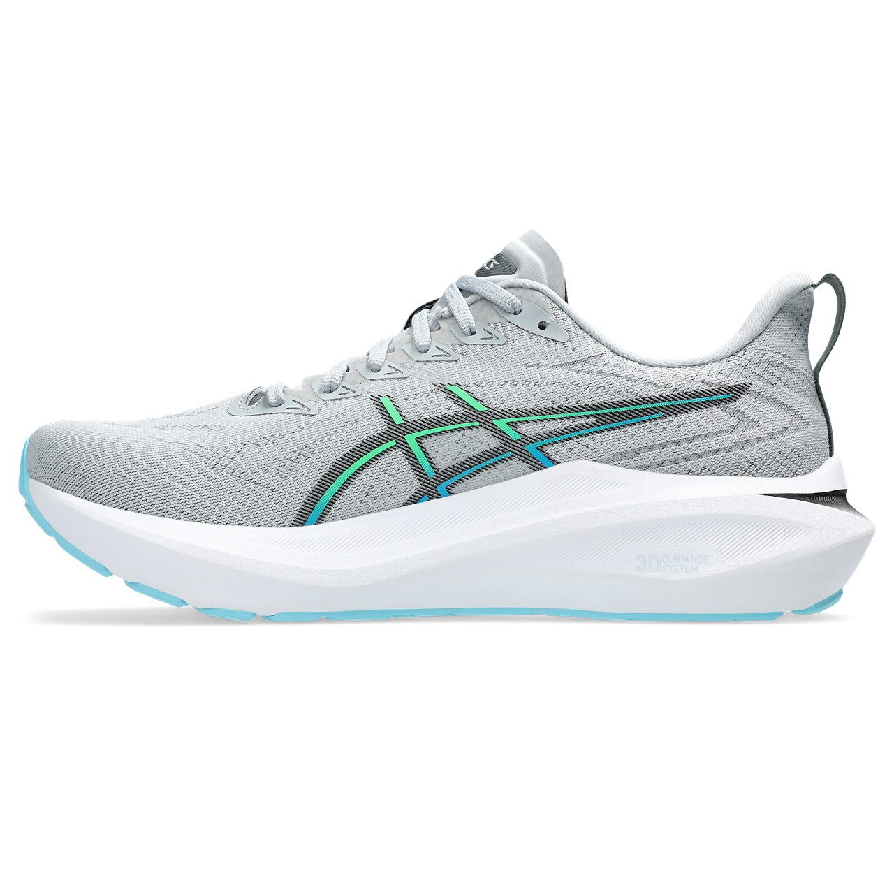 ASICS MEN'S GT-2000 13 - D - 020 PIEDMONT GREY/BLACK 