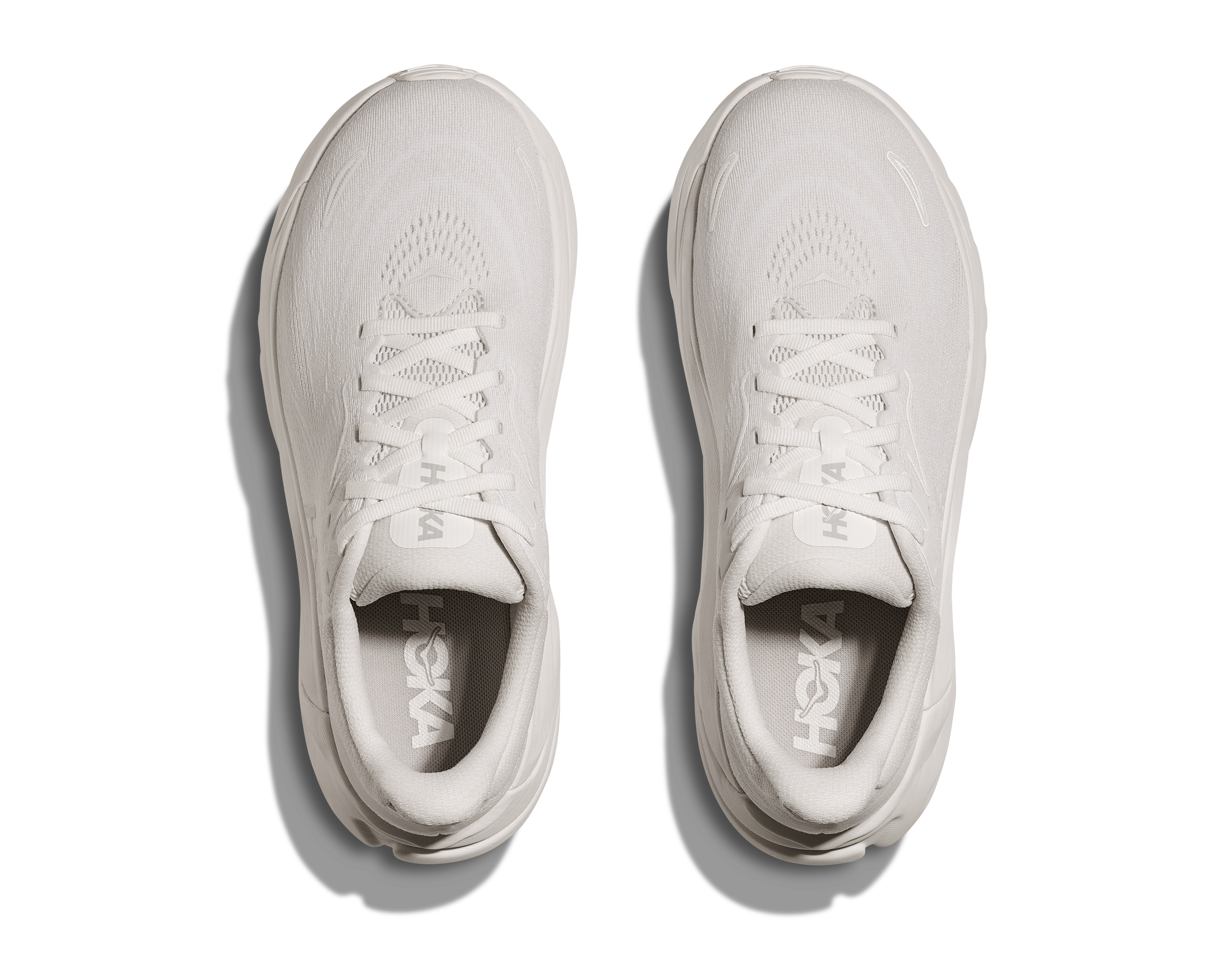 HOKA WOMEN'S ARAHI 8 - WIDE D - WHITE/WHITE - SIZE 9.5