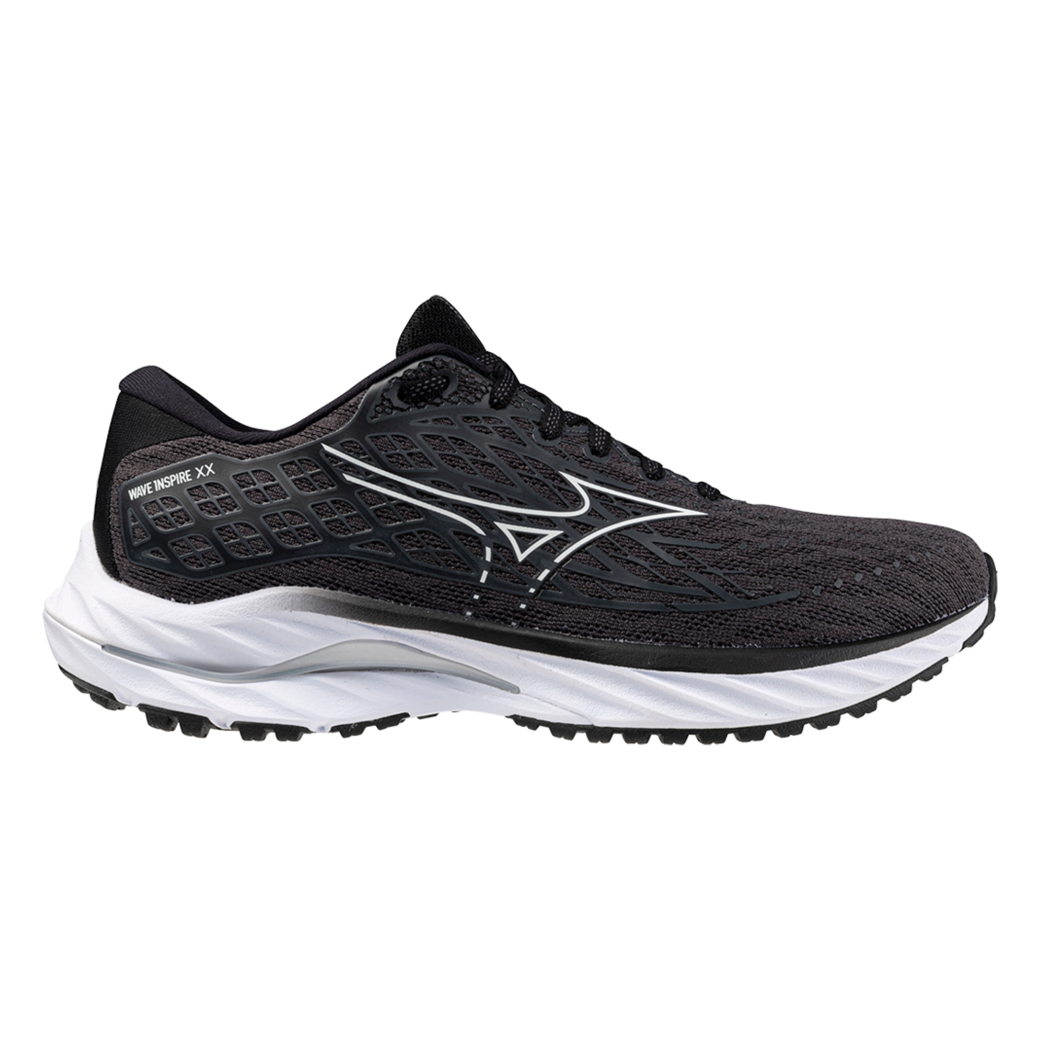 MIZUNO WOMEN'S WAVE INSPIRE 20 - B - EY00 EBONY 5.0