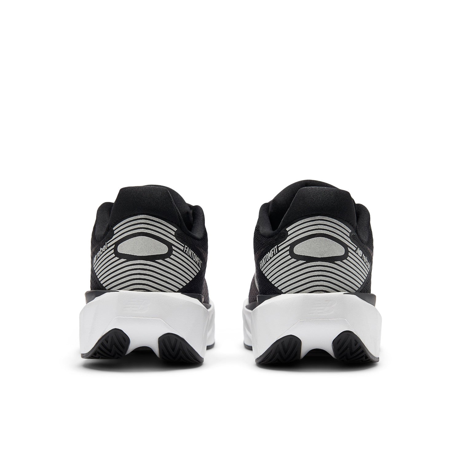 NEW BALANCE KID'S FUELCELL REBEL BUNGEE LACE - BLACK/WHITE