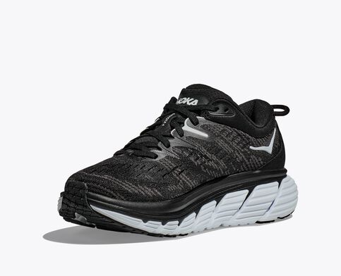 HOKA MEN'S GAVIOTA 4 - D - BWHT BLACK/WHITE - 13.0 