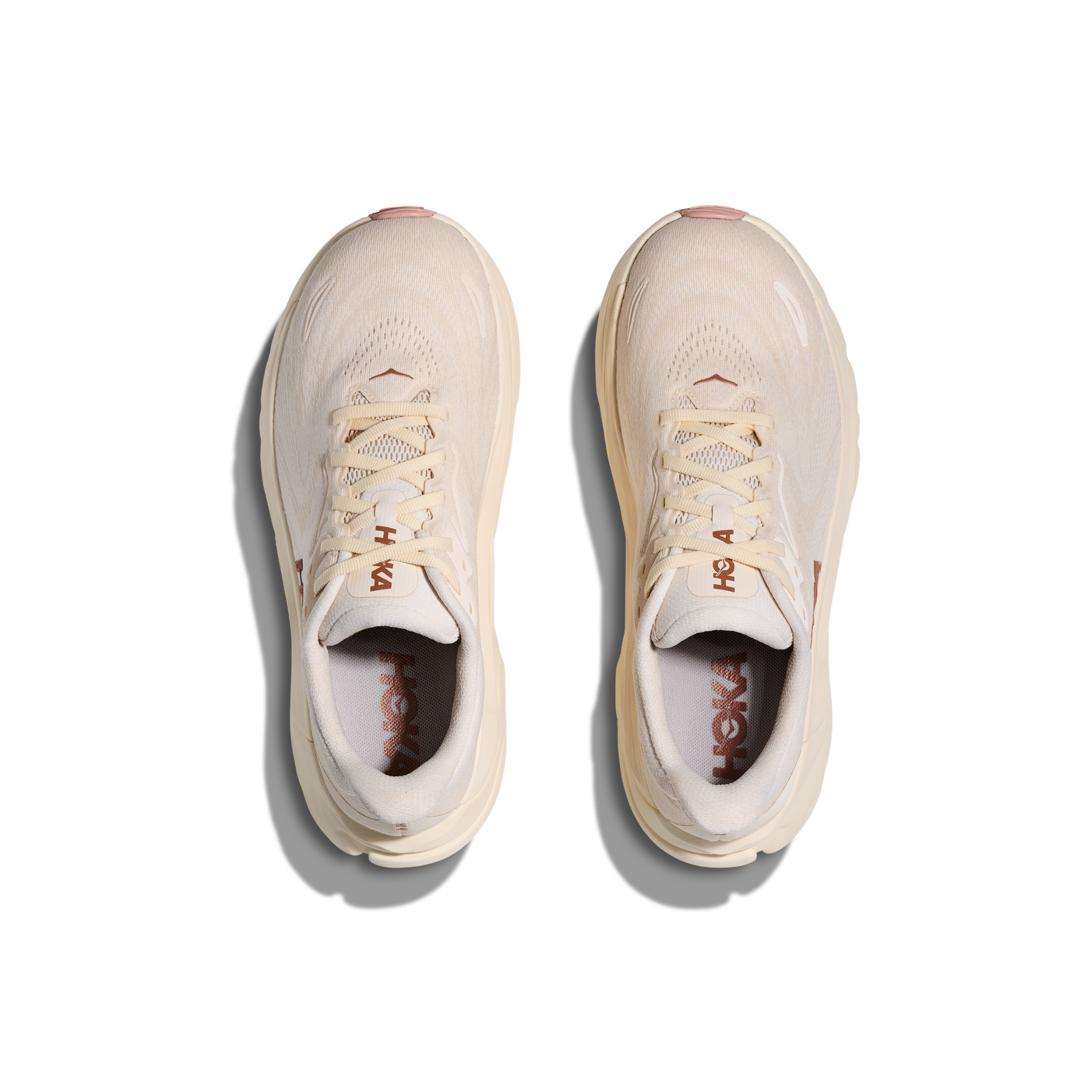 HOKA WOMEN'S ARAHI 8 - B - ALABASTER/ROSE GOLD