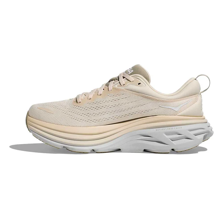 HOKA MEN'S BONDI 8 - D - OKB OAT MILK/BARLEY 