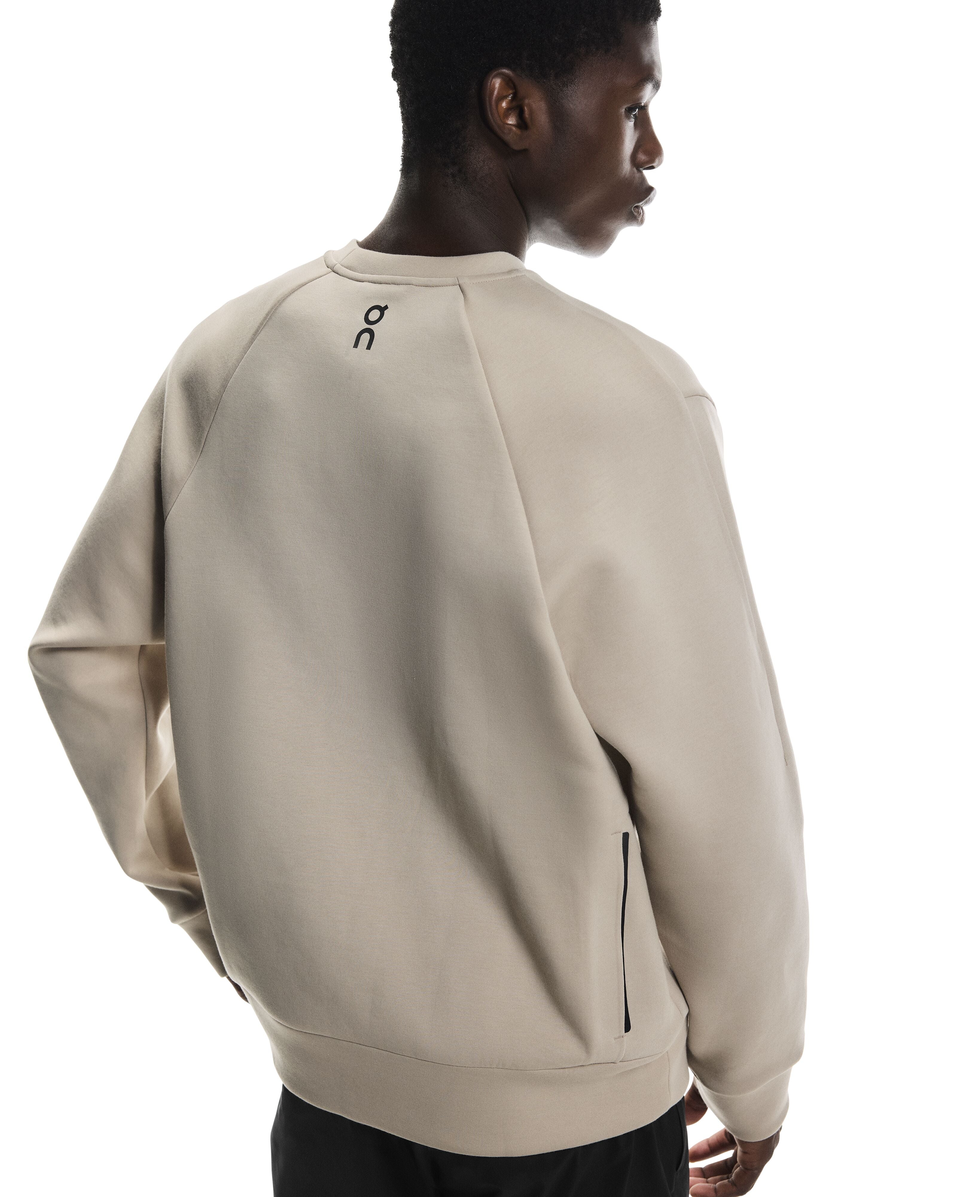 MEN'S FOCUS TECH CREW - DESERT | Performance Running Outfitters