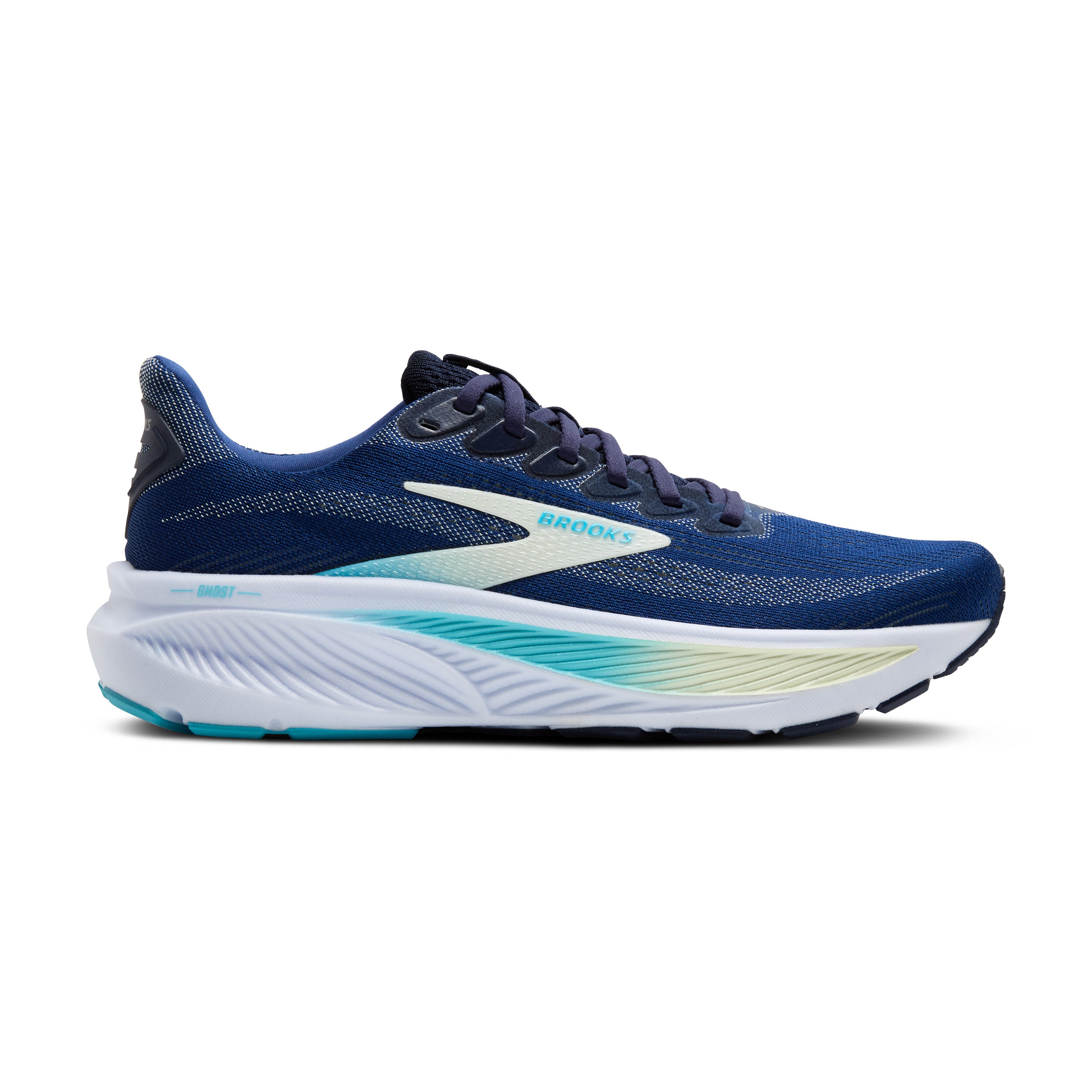 WOMEN'S GHOST 17 - B - 458 NAVY/GREEN/TURQUOISE | Performance
