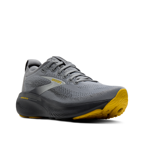 BROOKS MEN'S ADRENALINE GTS 25 - X-WIDE 4E - PRIMER GREY/EBONY/JASMIN - SIZE 11.0