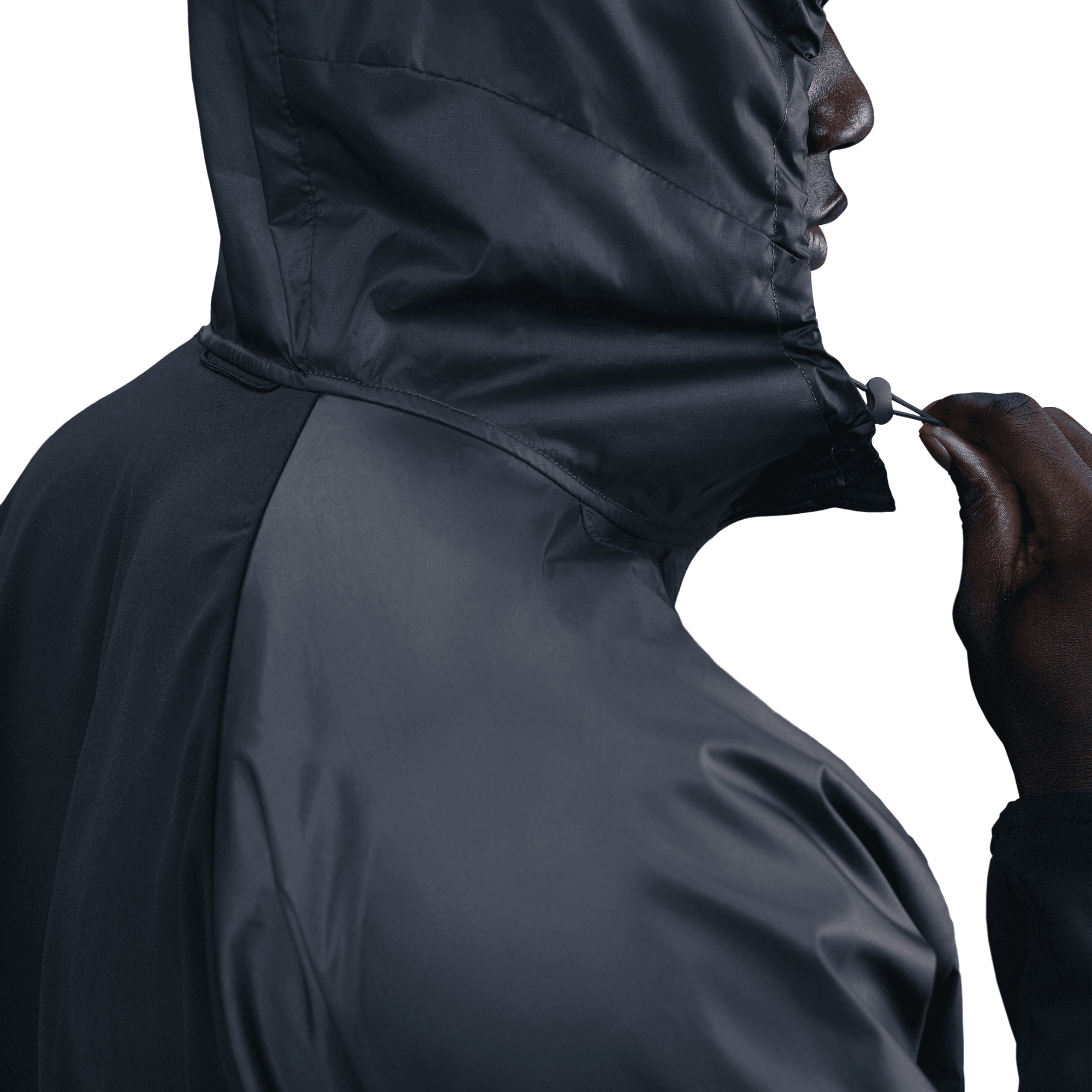 NIKE MEN'S MILER REPEL WINTERIZED JACKET - BLACK