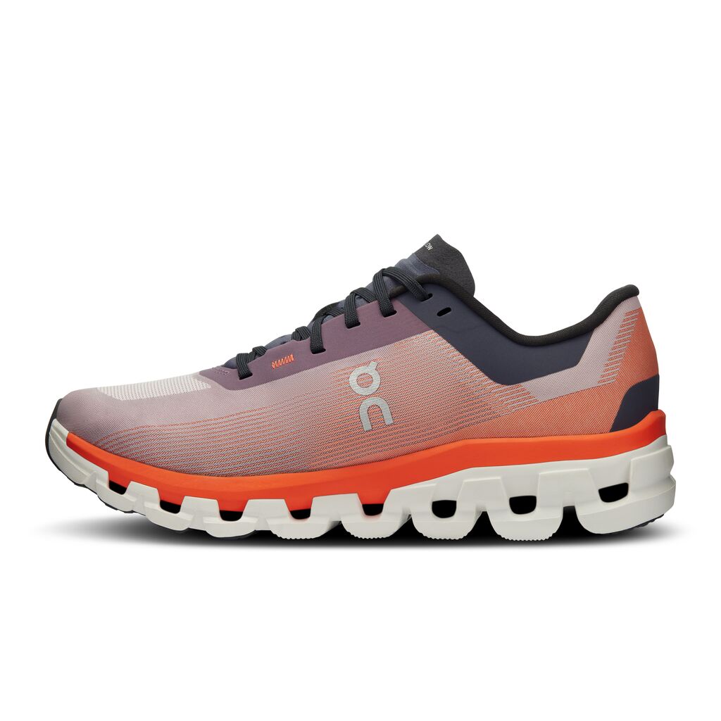 ON RUNNING WOMEN'S CLOUDFLOW 4 - B - QUARTZ/FLAME - SIZE 8.0 