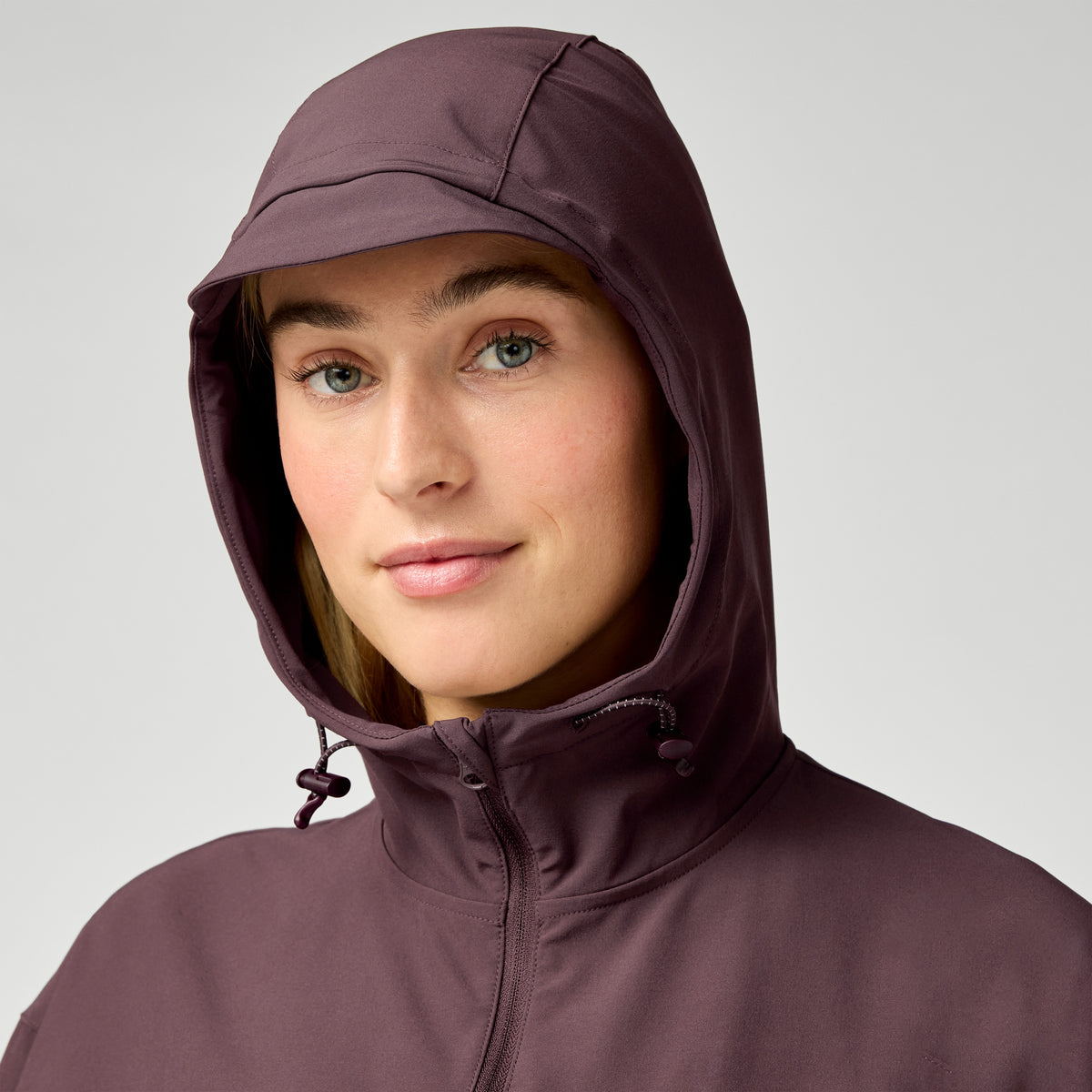 BROOKS WOMEN'S CANOPY CINCH-WAIST JACKET - COCOA
