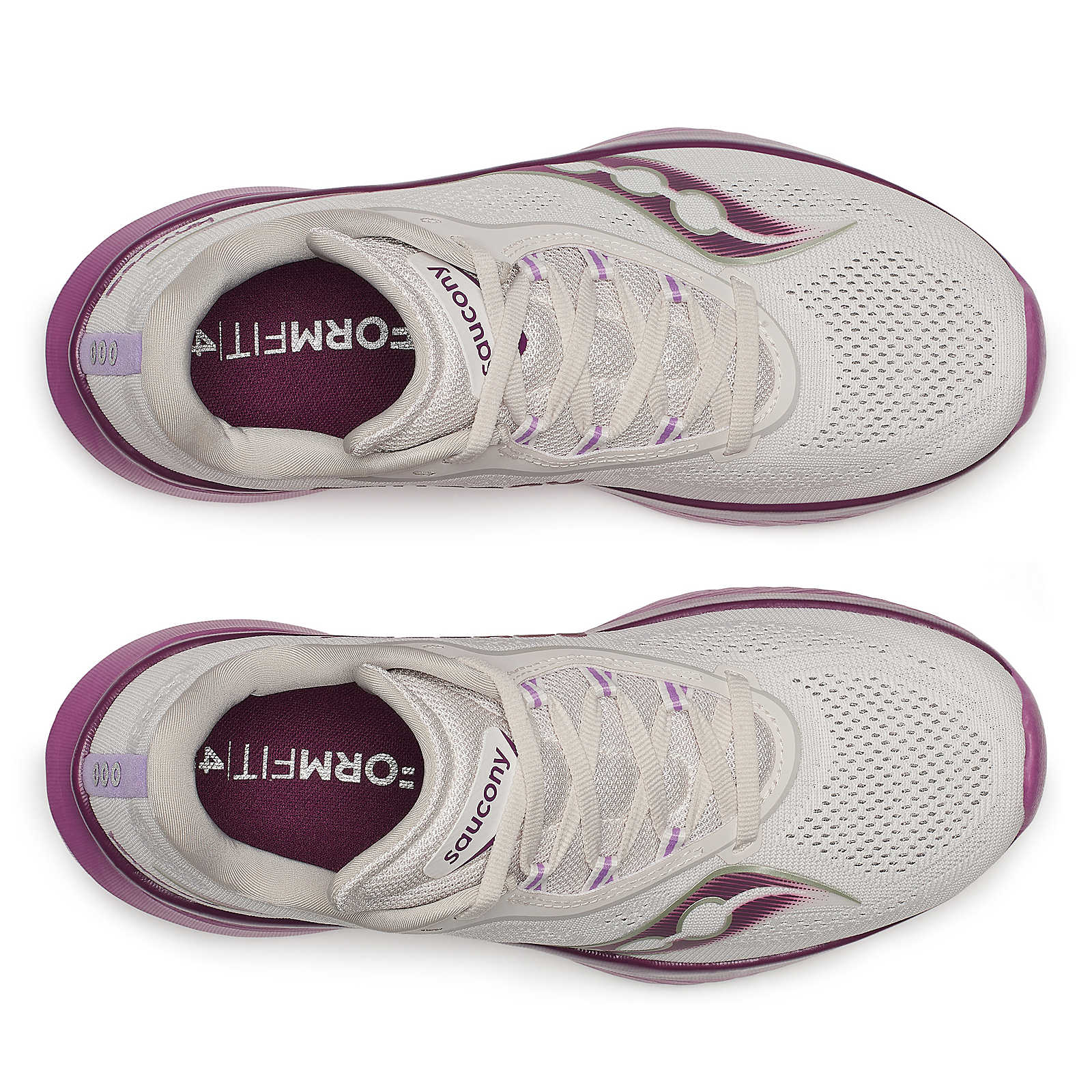 SAUCONY WOMEN'S KINVARA 15 - B - 240 MOON/VIOLA 