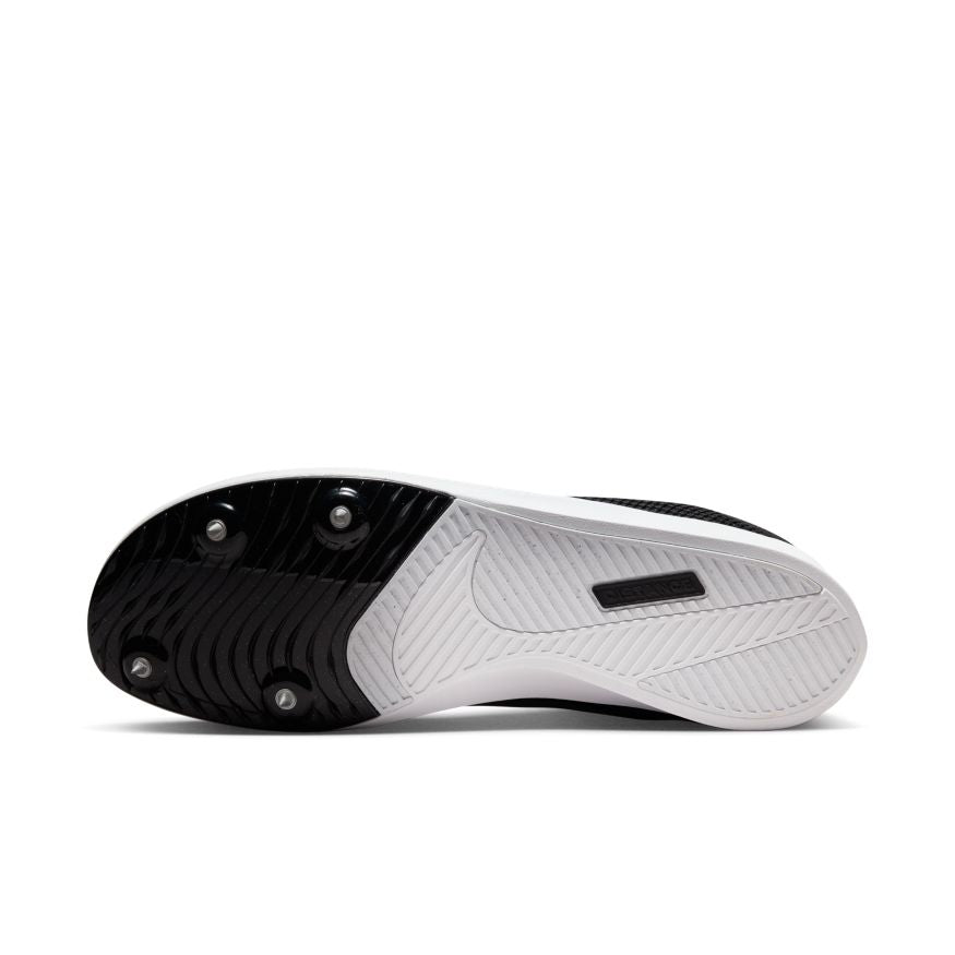 NIKE ZOOM RIVAL DISTANCE - D - 001 BLACK/METALLIC SILVER 