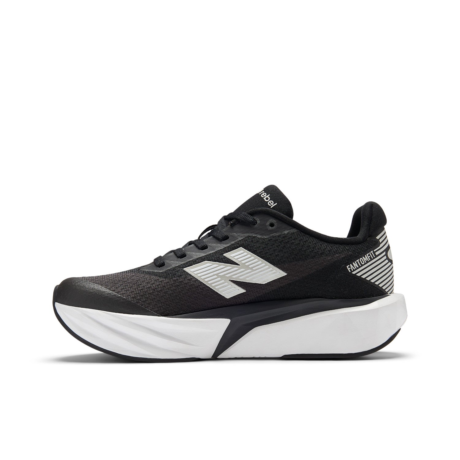 NEW BALANCE KID'S FUELCELL REBEL LACE - BLACK/WHITE
