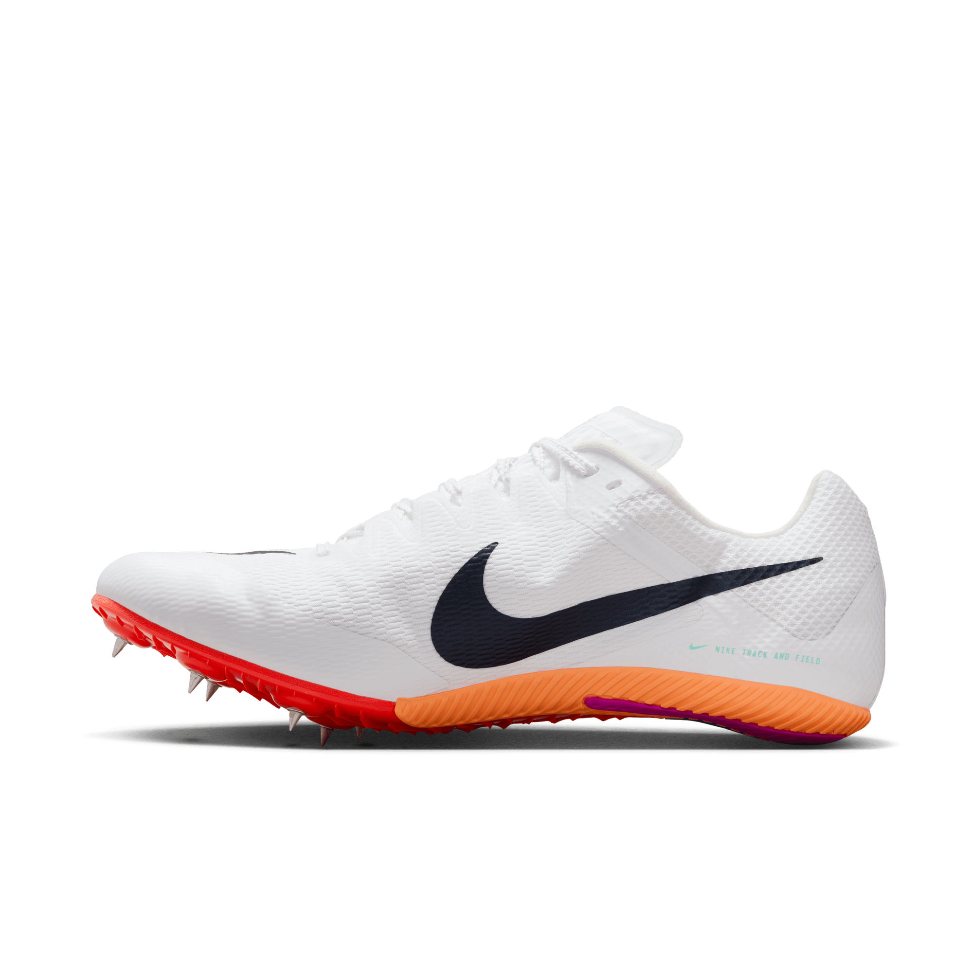 NIKE ZOOM RIVAL SPRINT - WHITE/BRIGHT CRIMSON