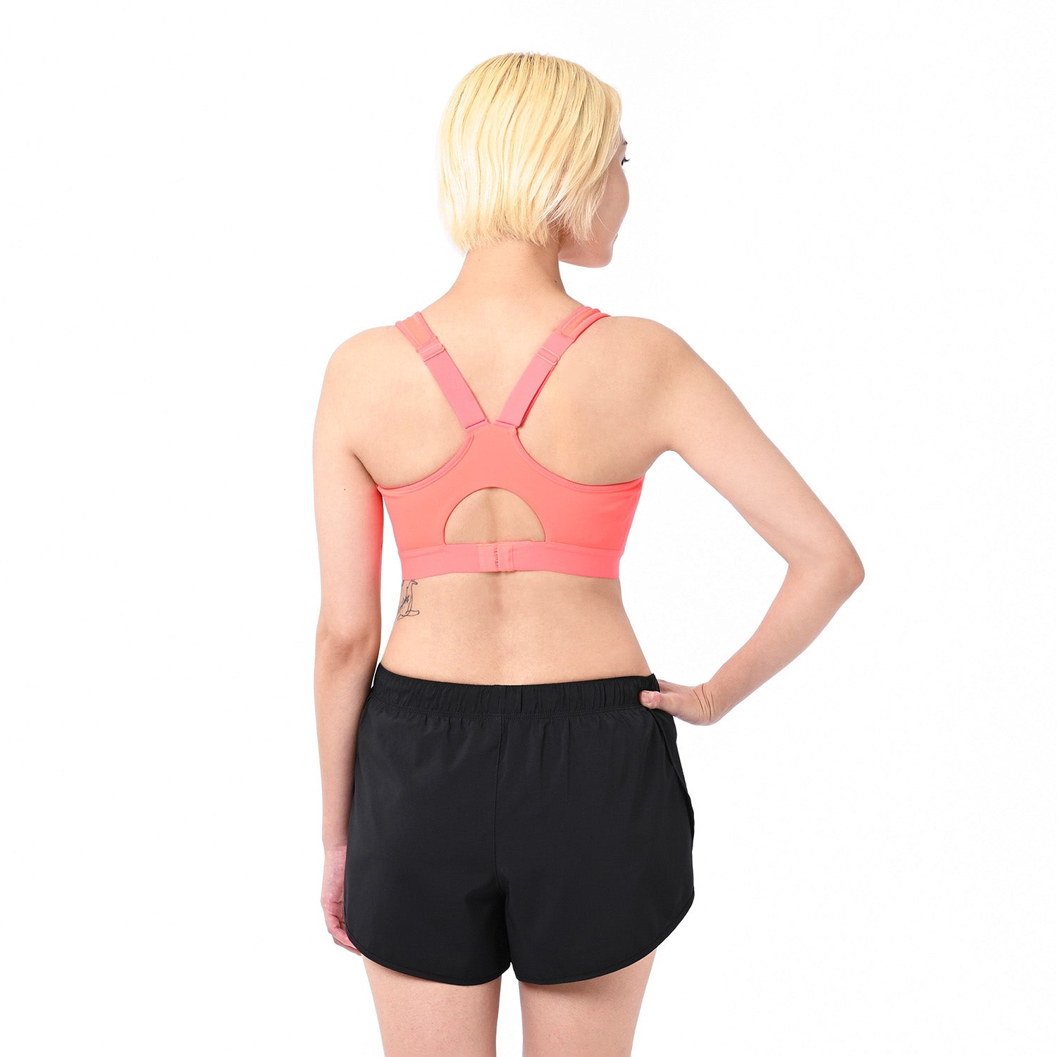 NEW BALANCE ESSENTIAL RUN BRA - RED