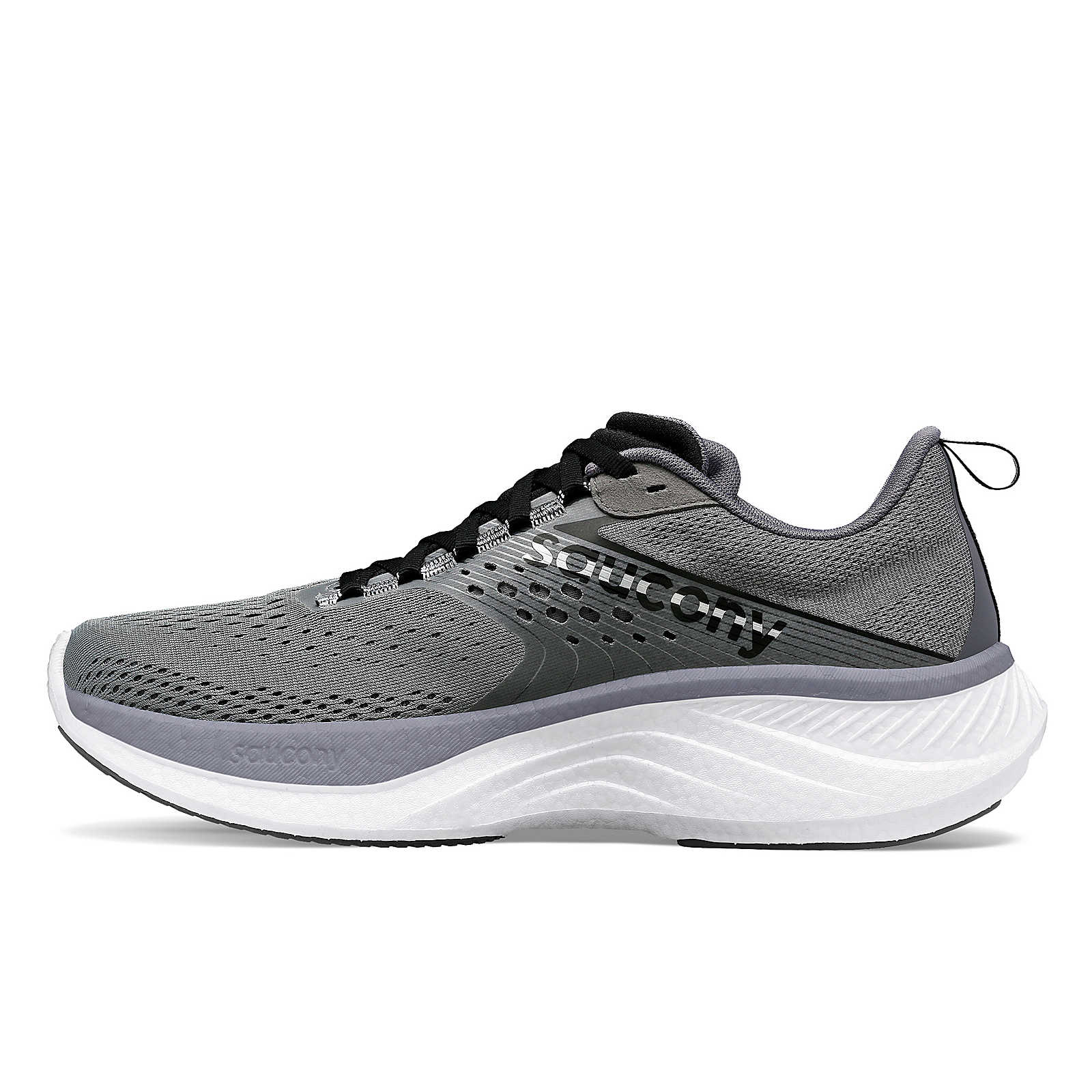 SAUCONY MEN'S RIDE 17 - WIDE 2E - 107 CINDER/BLACK 