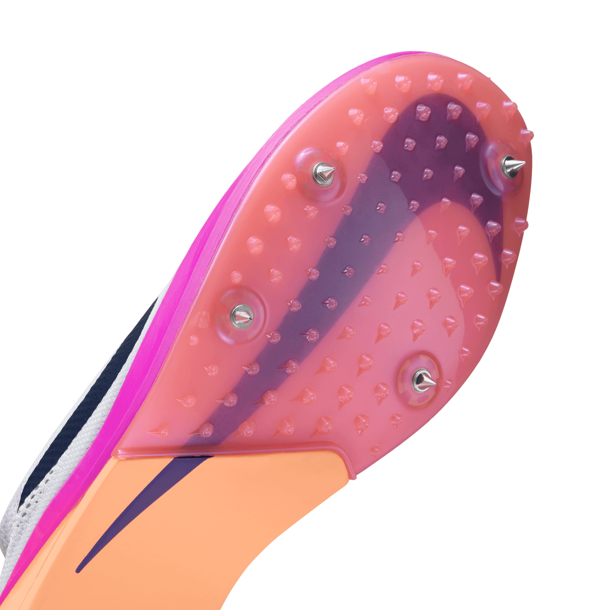 NIKE ZOOMX DRAGONFLY 2 - D - WHITE/FIRE PINK