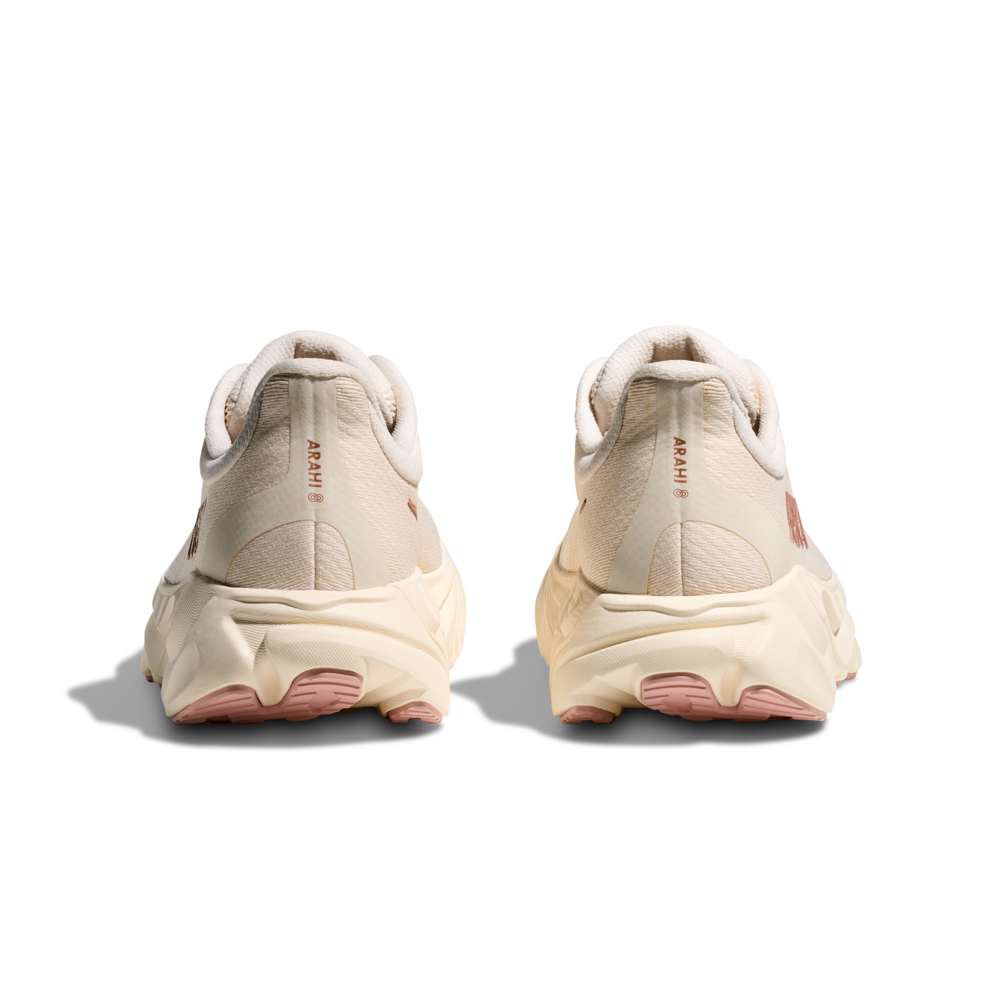 HOKA WOMEN'S ARAHI 8 - B - ALABASTER/ROSE GOLD