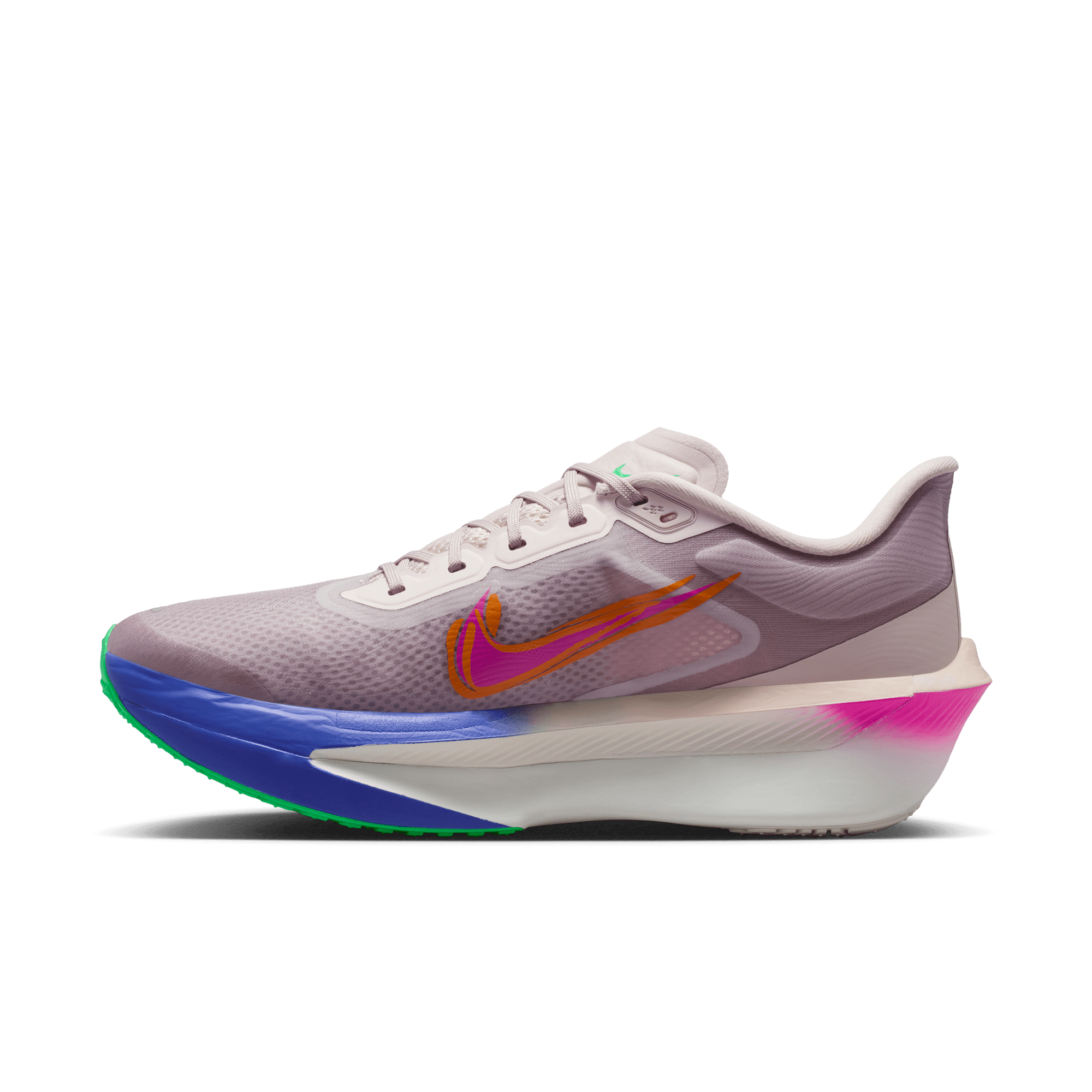 NIKE MEN'S ZOOM FLY 6 ELUID KIPCHOGE - D - SILT RED/GREEN SHOCK