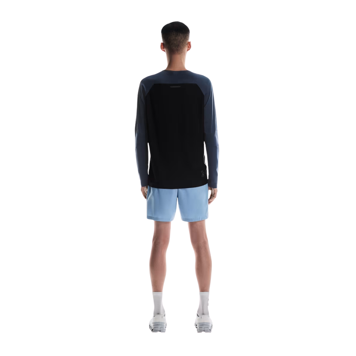MEN'S PERFORMANCE LONG T - NAVY/BLACK