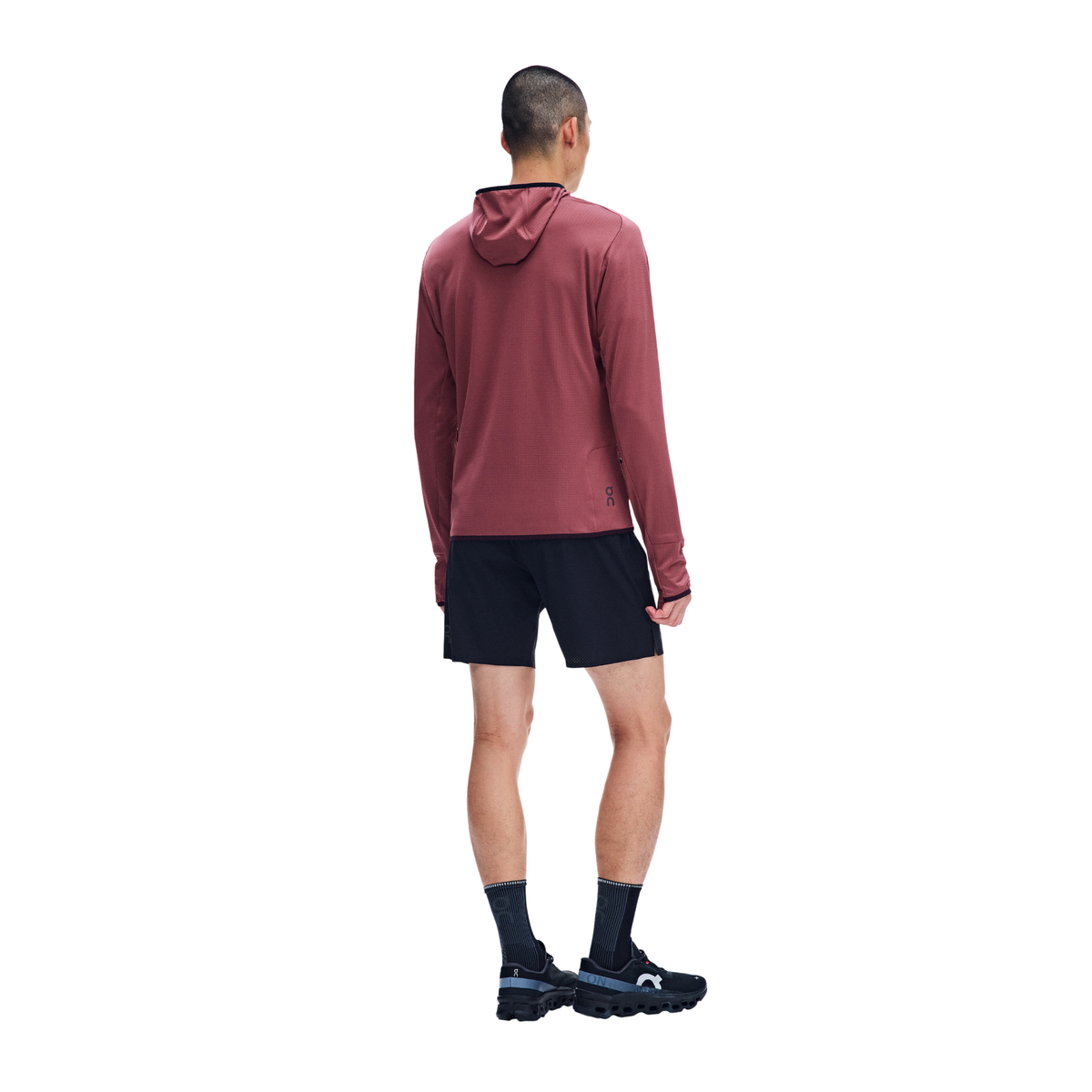 MEN'S CLIMATE ZIP HOODIE - BARBERRY