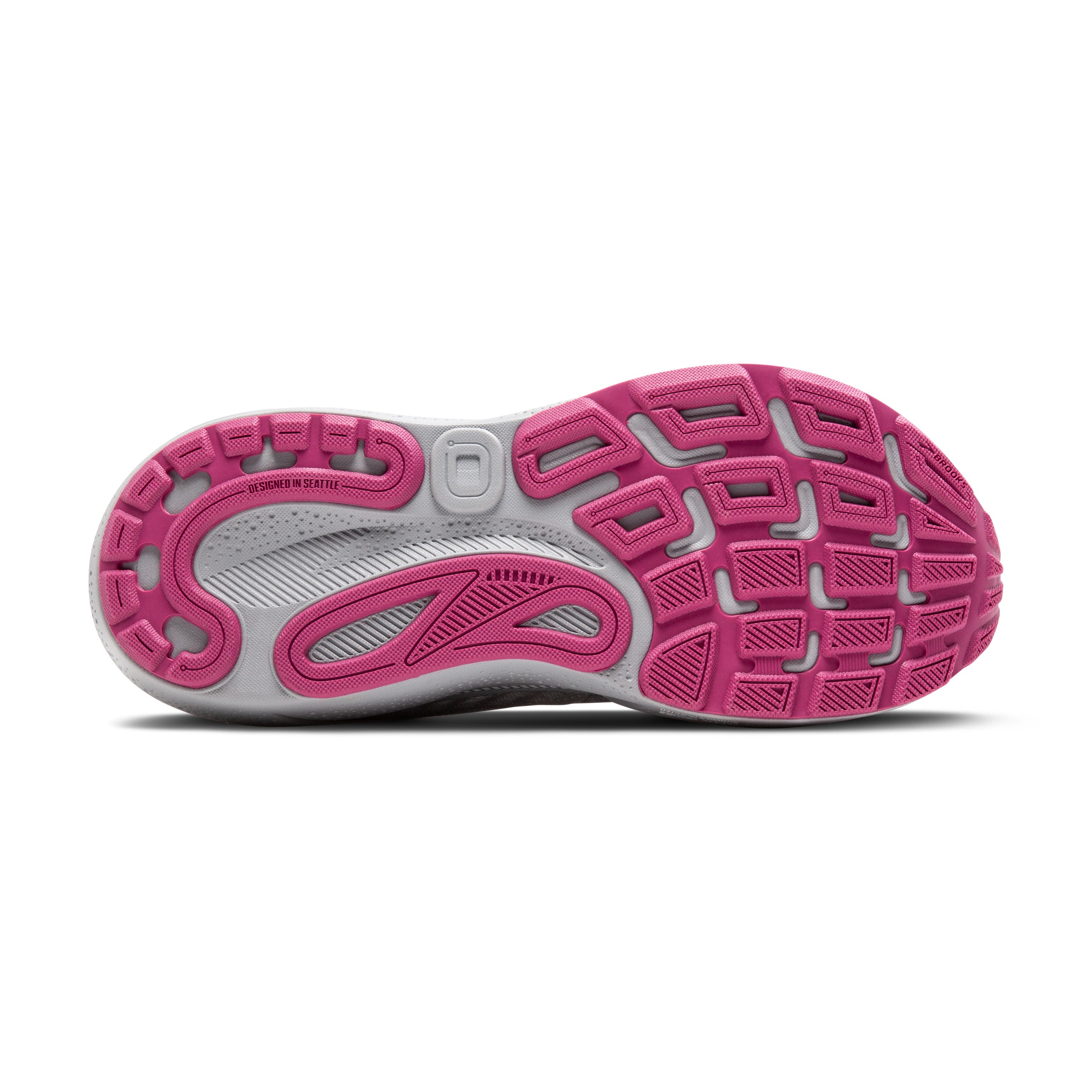 BROOKS WOMEN'S ADRENALINE GTS 24 - WIDE D - 019 ALLOY/WHITE/ZEPHYR 