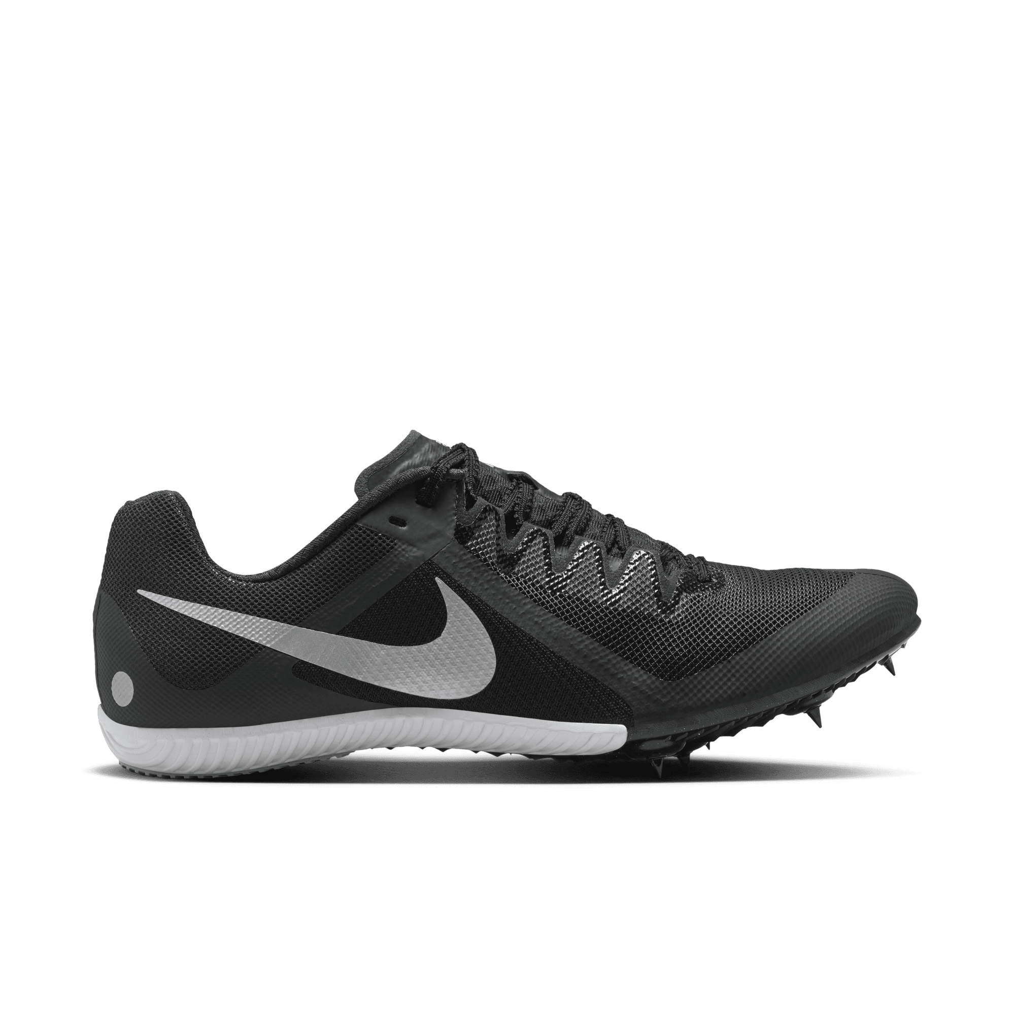 NIKE ZOOM RIVAL MULTI - D - 001 BLACK/METALLIC SILVER 4.0