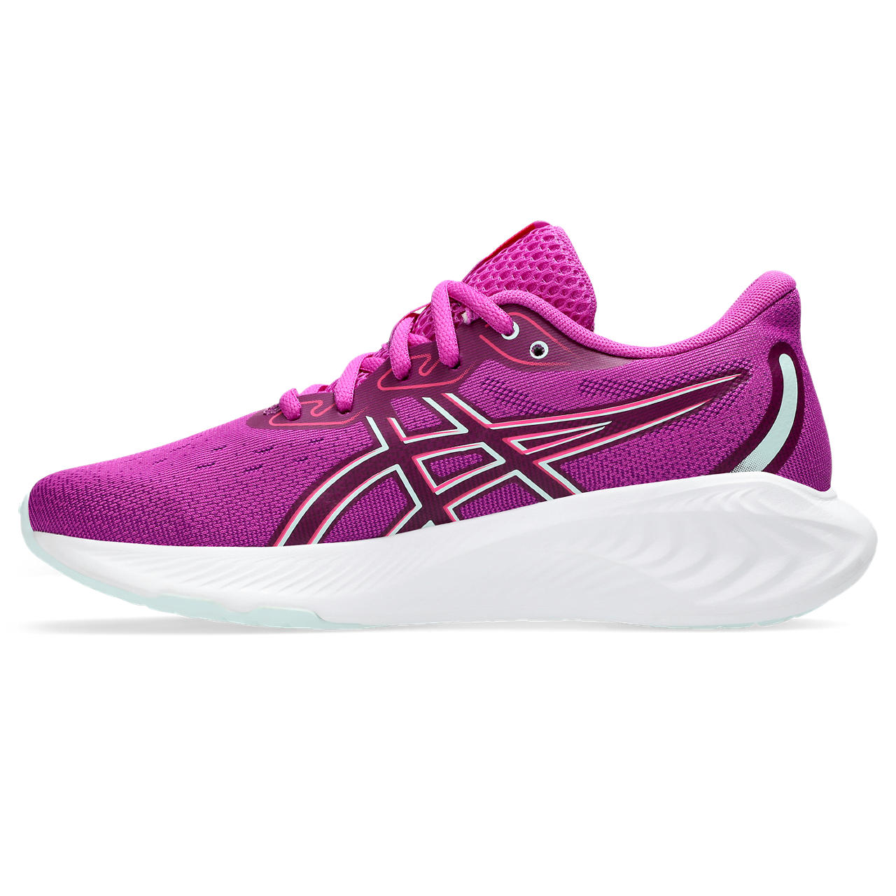 ASICS KID'S CUMULUS 26 GRADE SCHOOL - 500 BOLD MAGENTA/SOOTHING SEA 