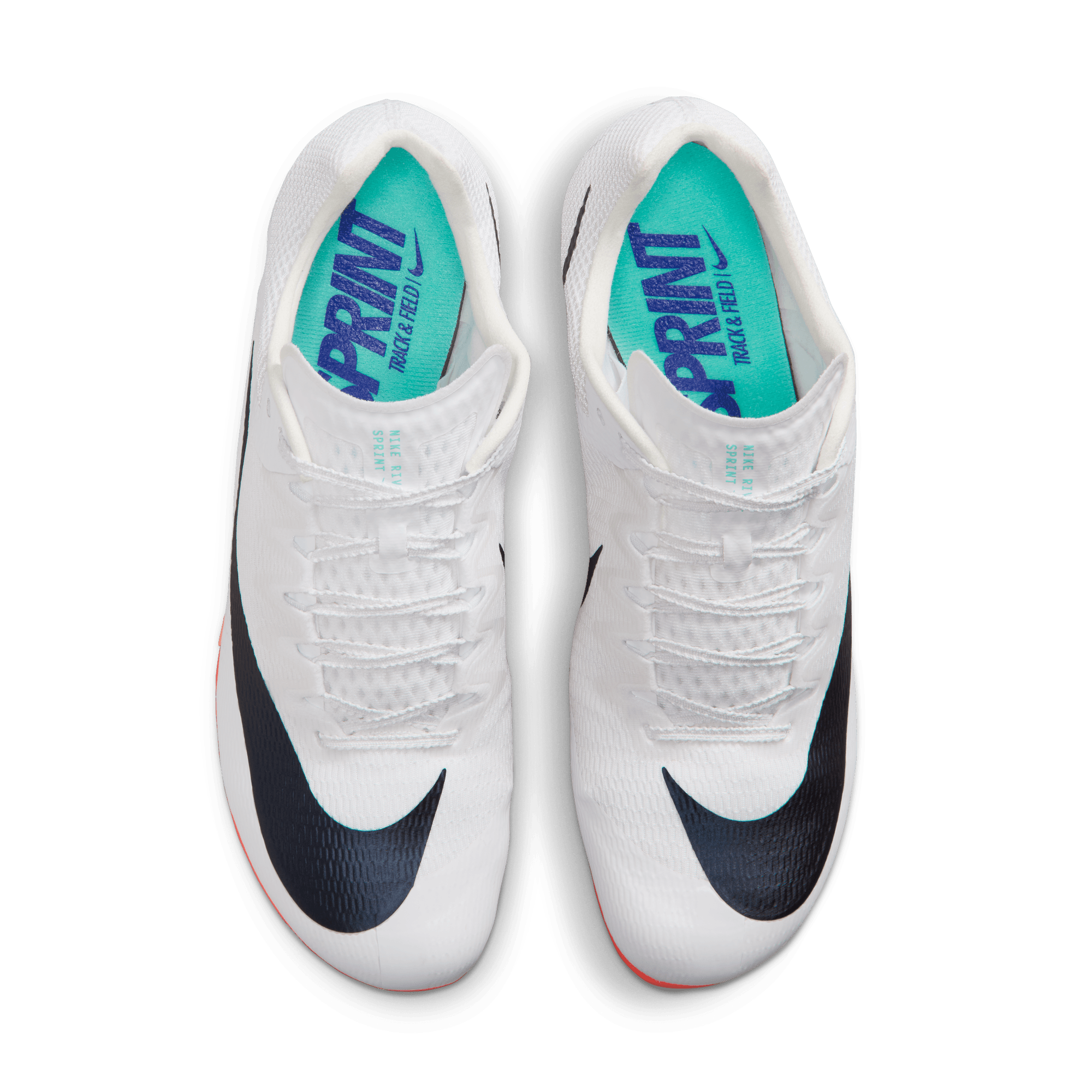 NIKE ZOOM RIVAL SPRINT - WHITE/BRIGHT CRIMSON